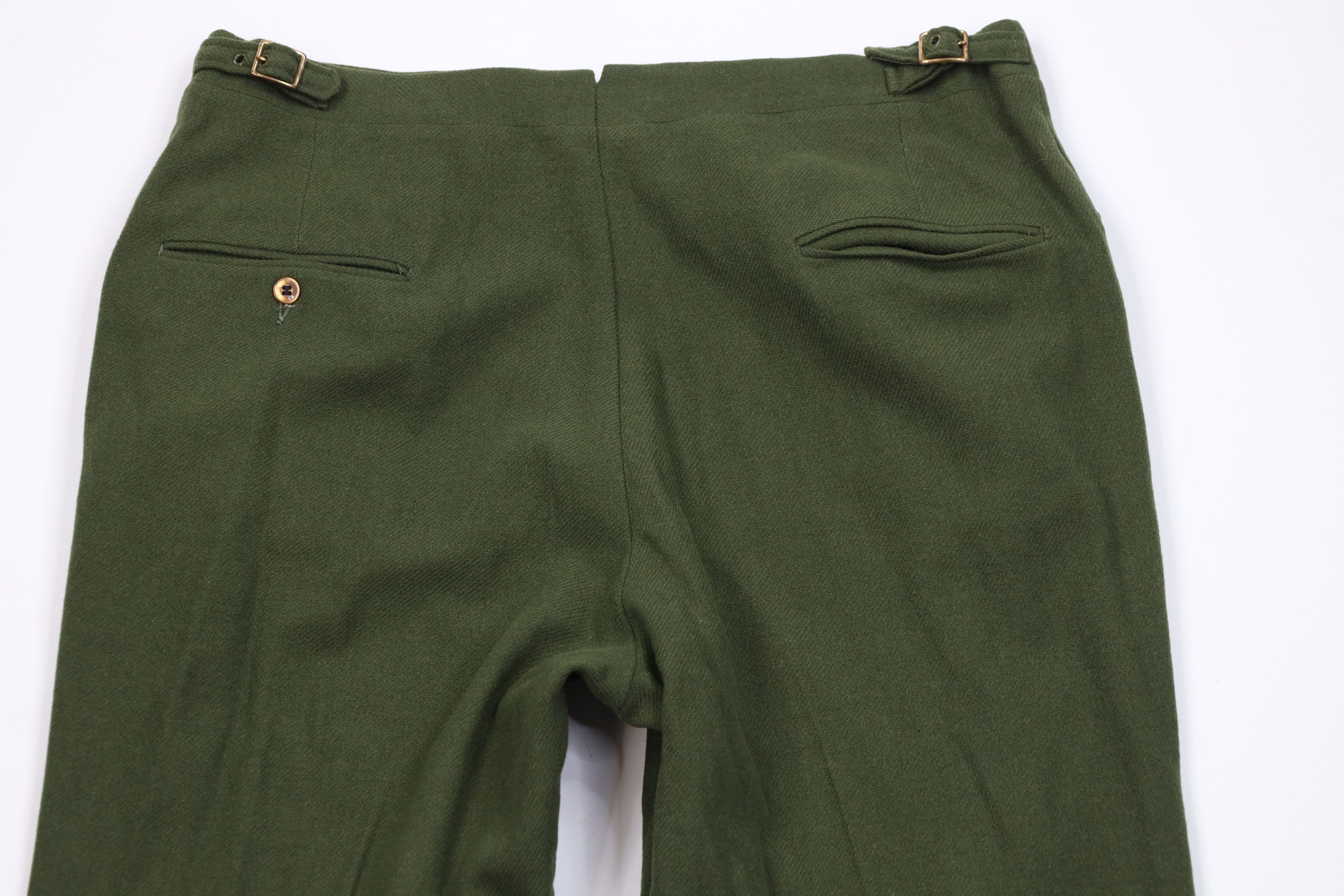 Vintage Vintage 60s Streetwear Wide Leg Buckle Back Pants USA Size US 36 / EU 52 - 10 Thumbnail