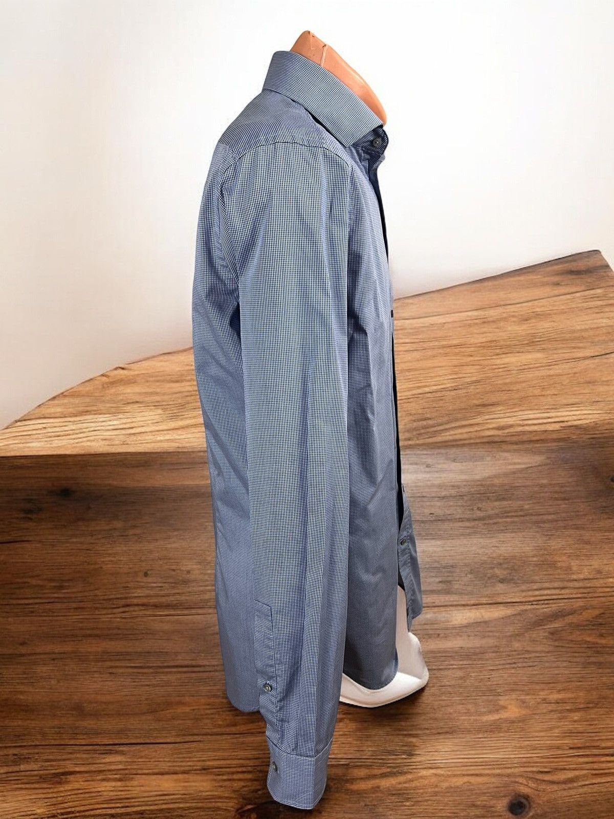 Strellson Strellson checked slim fit shirt size M Size US M / EU 48-50 / 2 - 2 Thumbnail