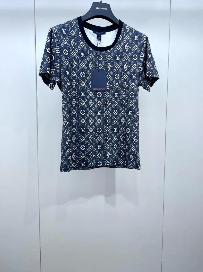 Louis Vuitton LOUIS VUITTON Old Flower Full Print Short Sleeve 2504-Next Size US S / EU 44-46 / 1 - 1 Thumbnail