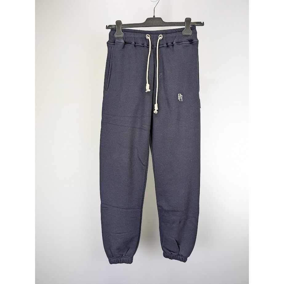 Palm Angels o1rshd1 PA Slim Sweatpant & Jogger in Navy Blue/White Size US 30 / EU 46 - 2 Thumbnail