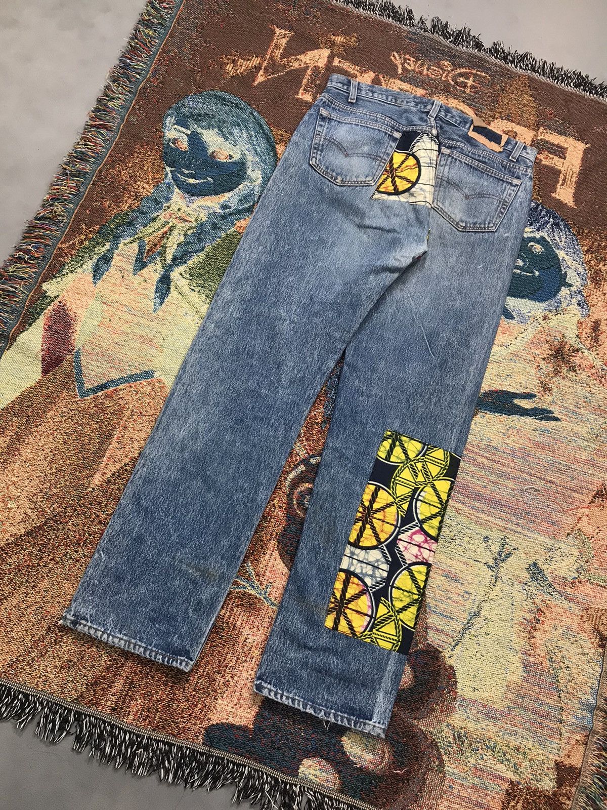 Levi's Vintage Levi’s reworked 501 denim Size US 36 / EU 52 - 13 Thumbnail