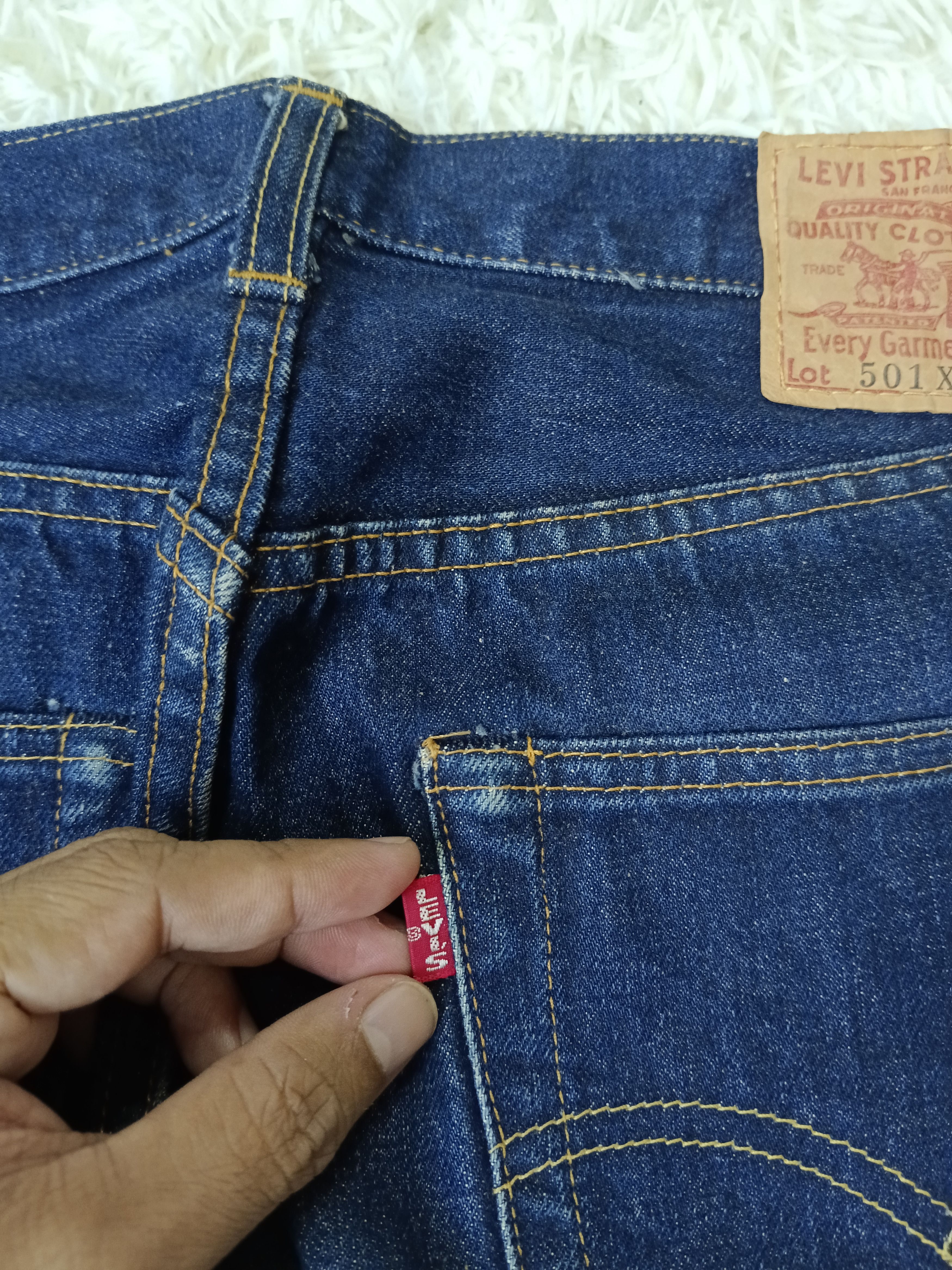 LVC × Levi's Vintage Clothing VINTAGE LEVIS 501 XX BIG E REPRODUCTION Size US 31 - 12 Thumbnail