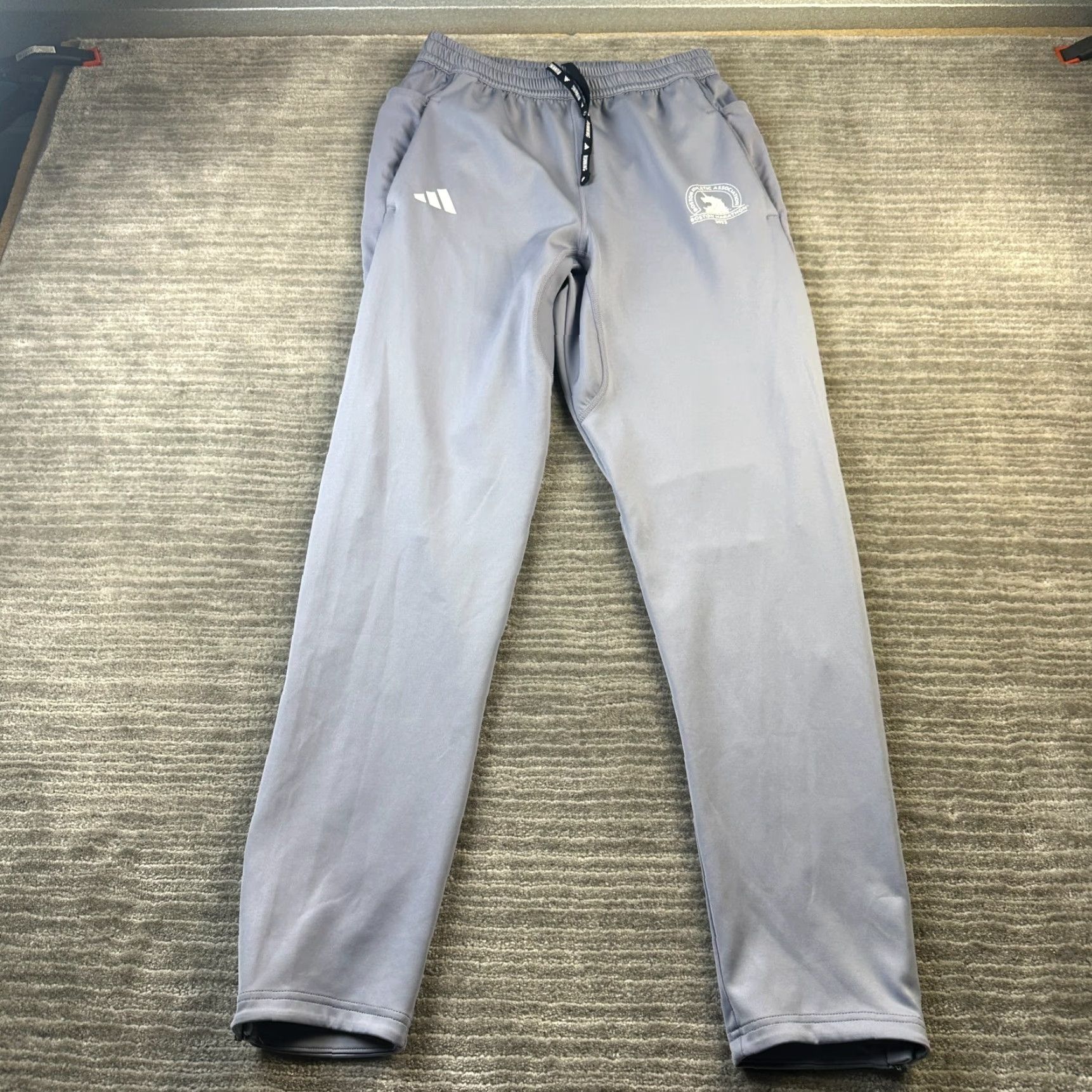 Adidas Adidas Pants Mens Small Blue Boston Marathon 2023 Astro Running Joggers Size US 29 - 2 Thumbnail