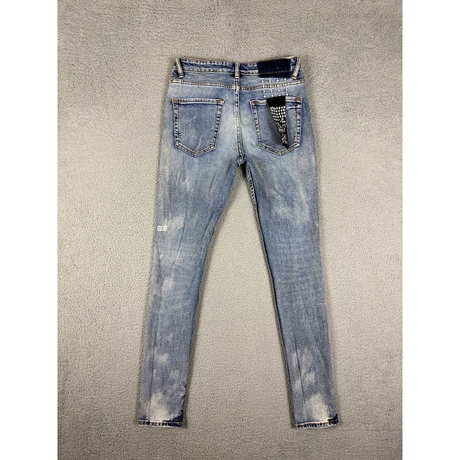 Ksubi Ksubi Van Winkle Jeans Men’s 30 Fits 29 Blue Grunge M Metal Size US 29 - 1 Thumbnail