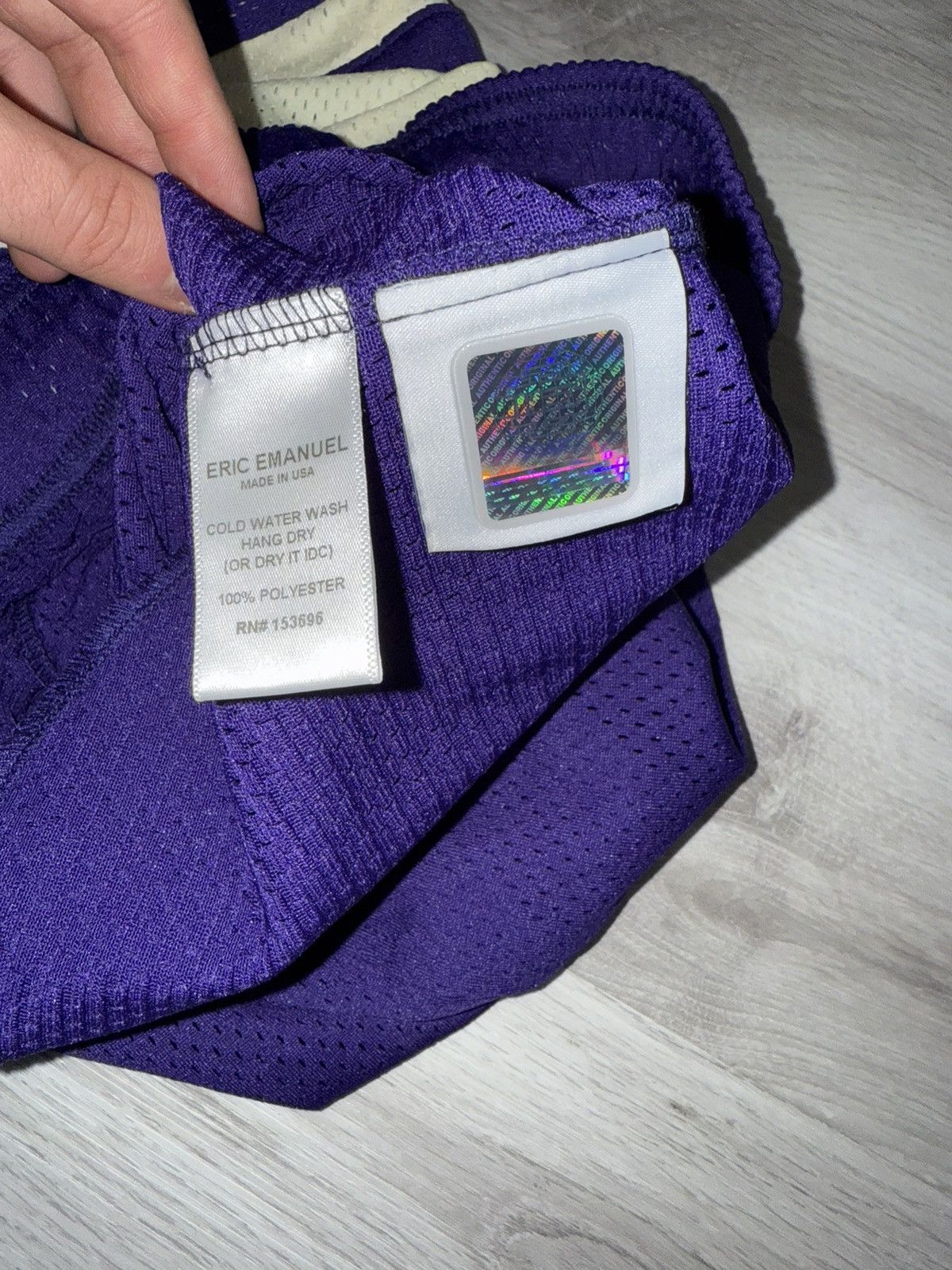 Eric Emanuel Eric Emanuel EE Basic Mesh Shorts – Purple (S) Size US 29 - 4 Thumbnail