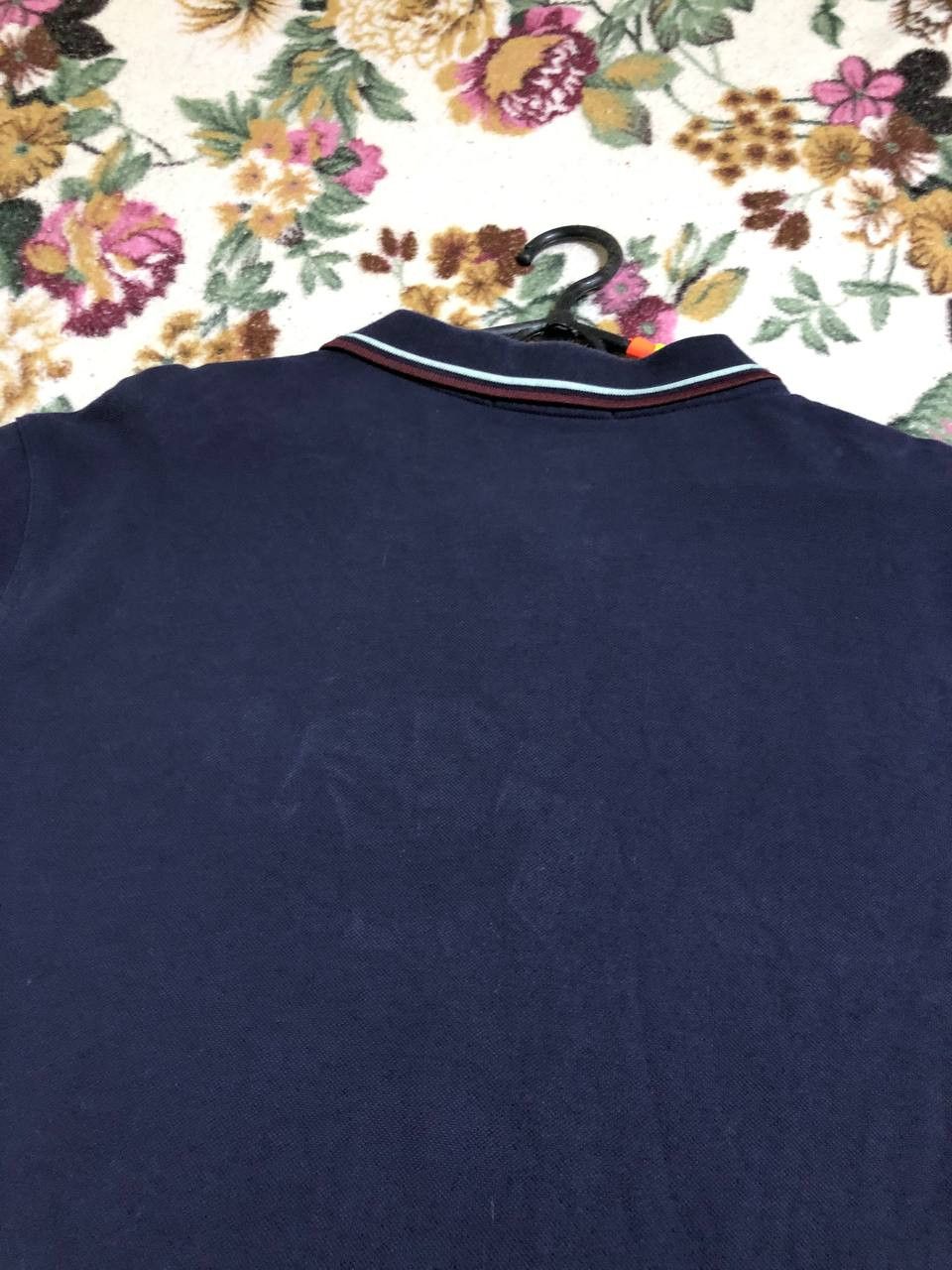 Fred Perry Fred Perry Men’s Polo Shirt Large L Embroidered Logo Navy Size US XXL / EU 58 / 5 - 14 Thumbnail