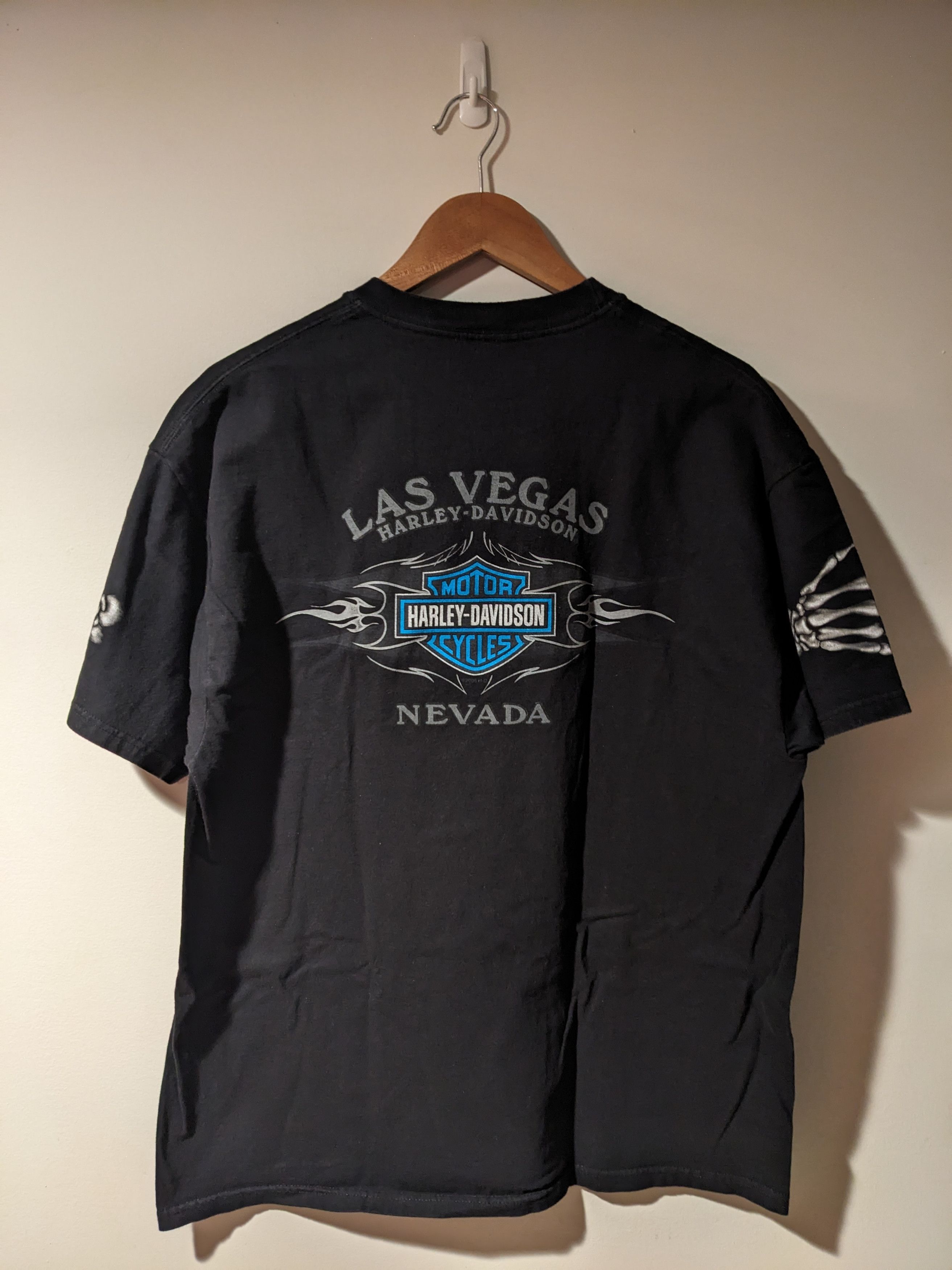 Harley Davidson Vintage 2007 Harley Davidson Skull Magic X-Large T-Shirt Size US XL / EU 56 / 4 - 7 Thumbnail