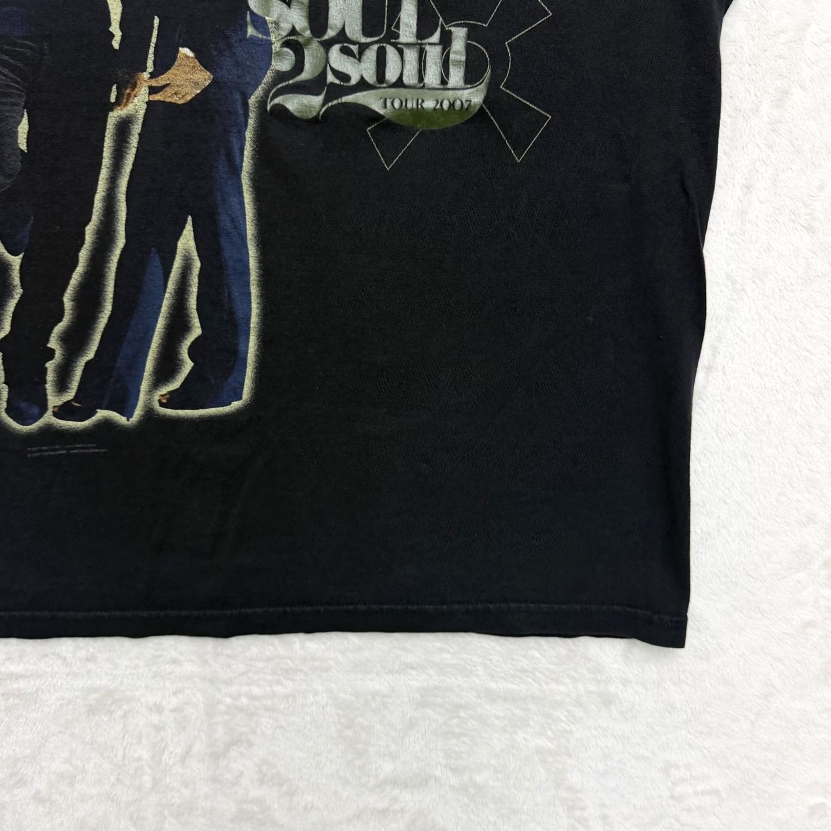 Vintage VINTAGE Tim McGraw Faith Hill Soul2Soul Tour 2007 Shirt Mens XL Black Country Music Tee Size US XL / EU 56 / 4 - 6 Thumbnail