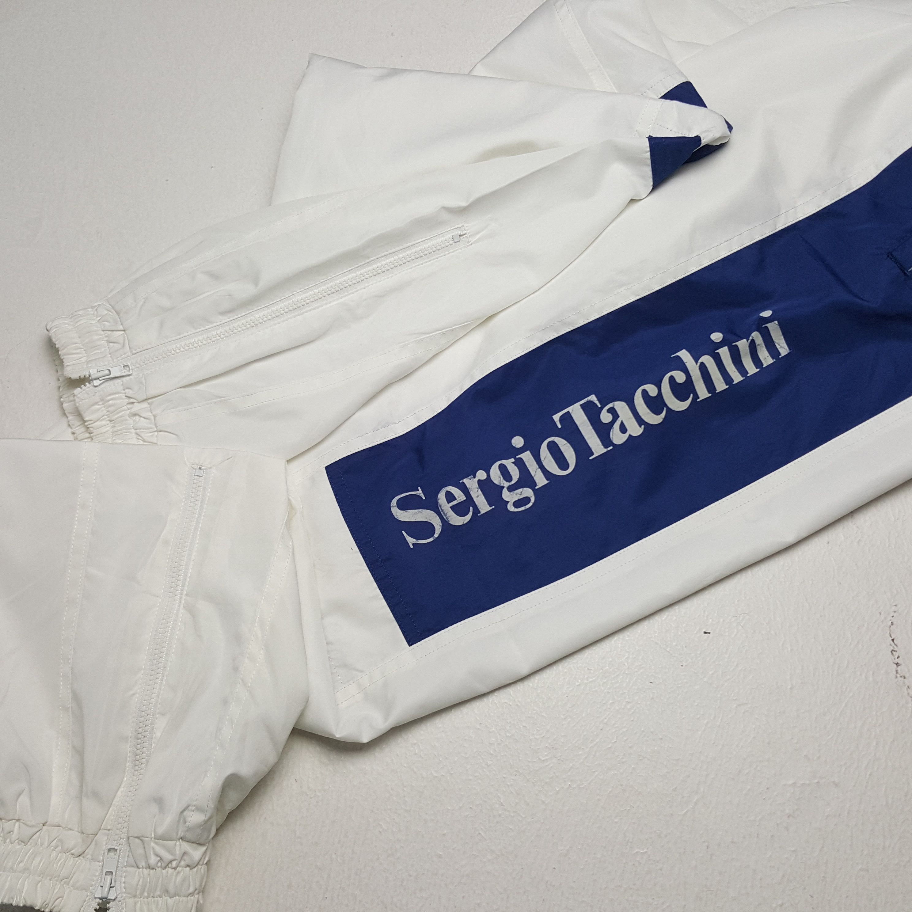 Sergio Tacchini × Vintage Vintage Sergio Tacchini Windbreaker Joggers Pants Size US 35 - 14 Thumbnail