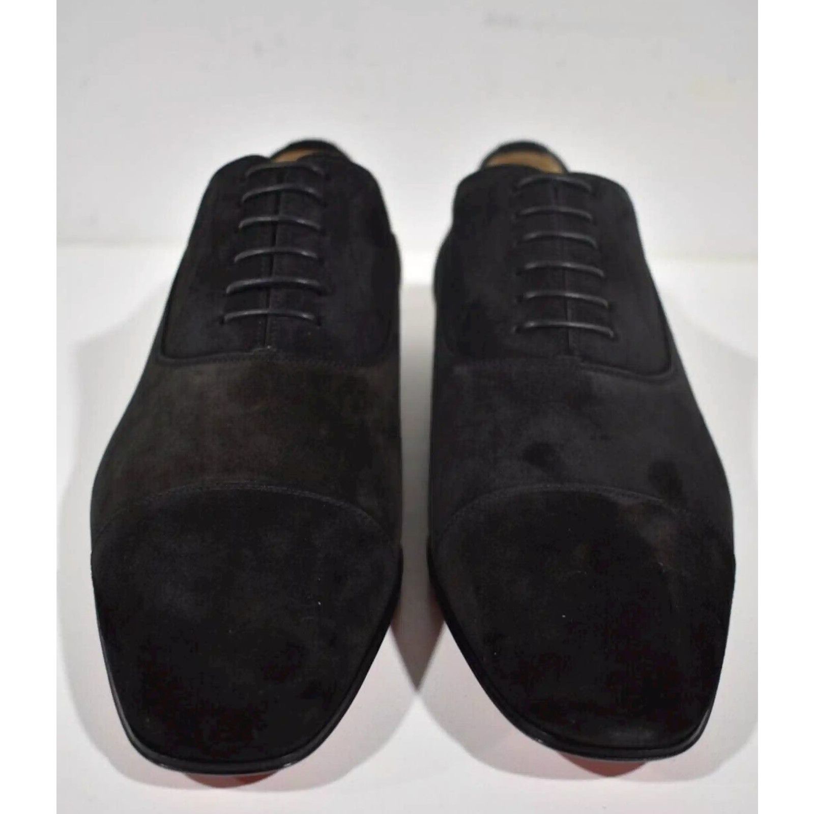 Christian Louboutin Christian Louboutin Suede Lace Up Oxford Dress Loafer 45 12 Size US 12 / EU 45 - 5 Thumbnail