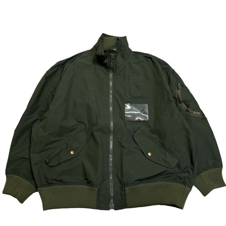 kolor/BEACON Military Green Layered Detail Jacket