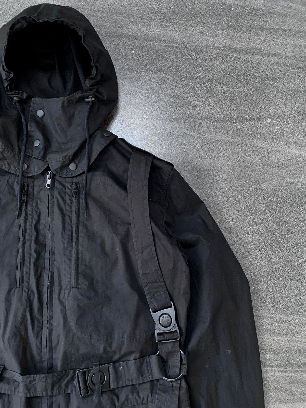 Yohji Yamamoto FREE TAX! Bondage Transformable Parka Jacket Size US S / EU 44-46 / 1 - 2 Thumbnail