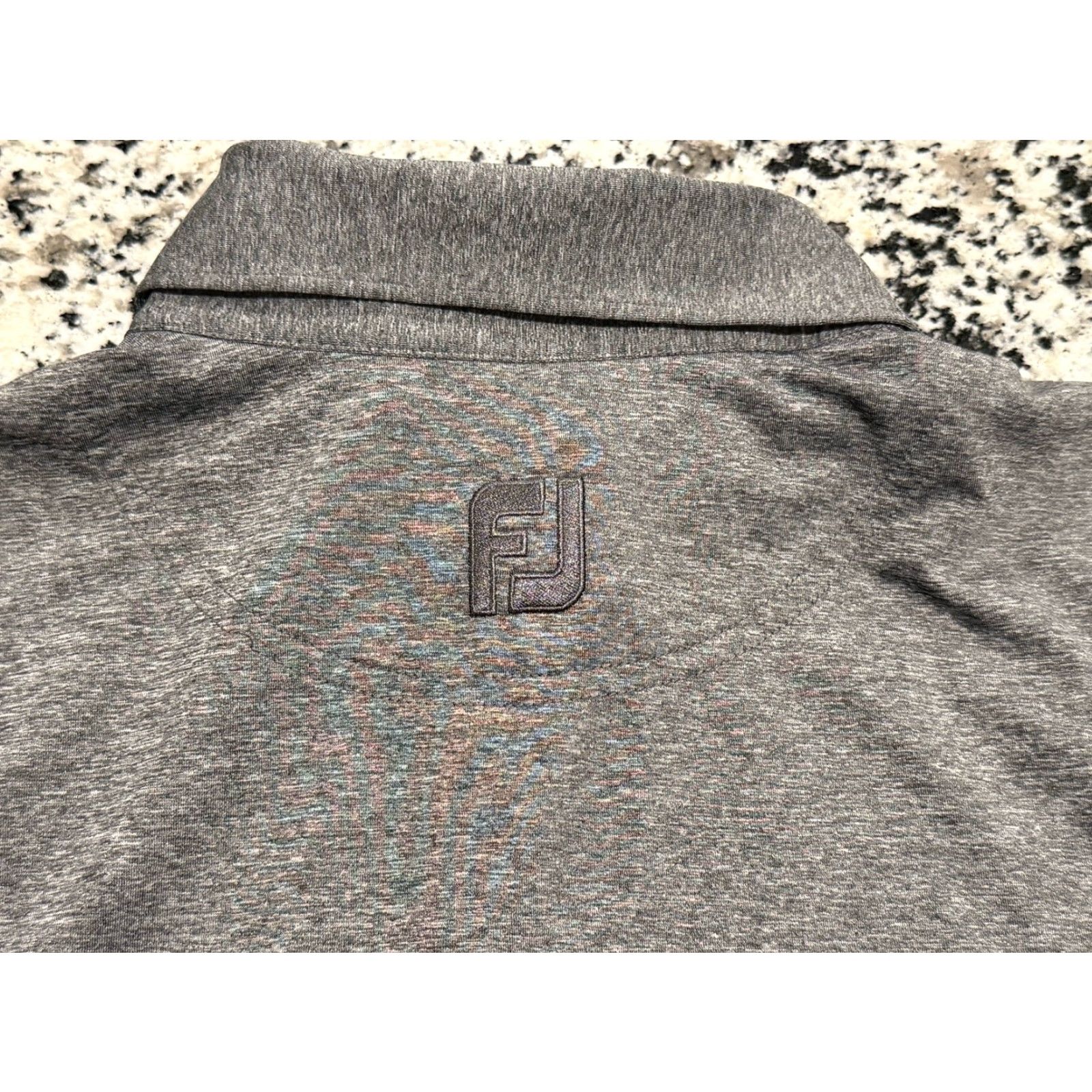 Footjoy FootJoy Shirt Adult M Gray Golf Polo Stretch PGA Performance Player Tournament Mens Size US M / EU 48-50 / 2 - 8 Thumbnail