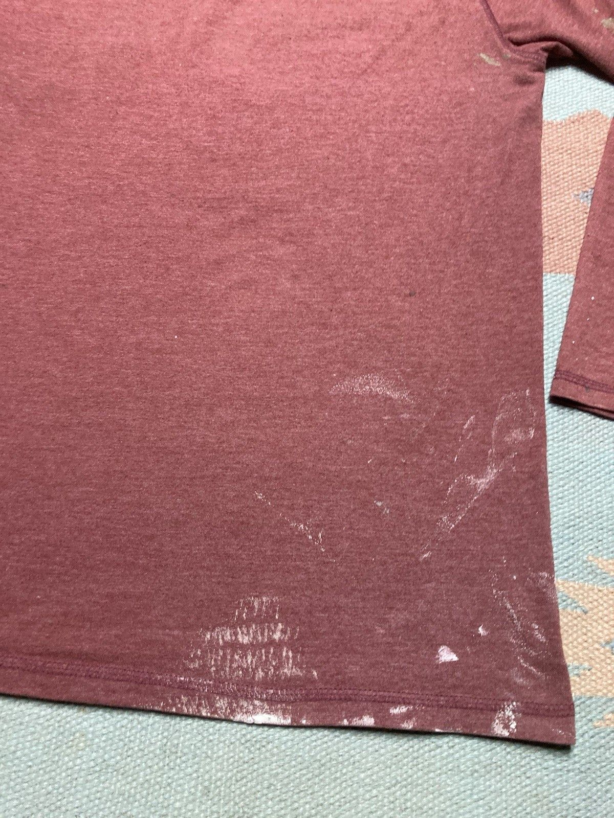Dickies Dickies pocket t shirt temp IQ paint splatter maroon M Size US M / EU 48-50 / 2 - 12 Thumbnail