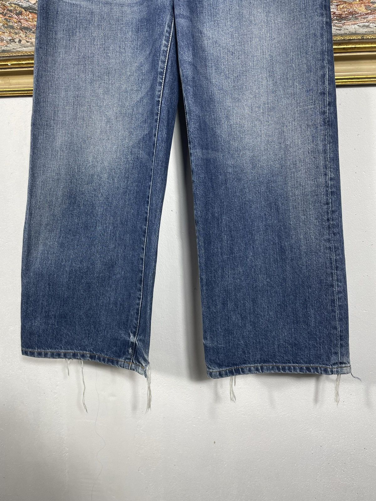Diesel × Vintage Diesel Vintage Wide Leg Baggy Denim Jeans Pants Trousers Y2k Size 25" / US 0 / IT 36 - 7 Thumbnail