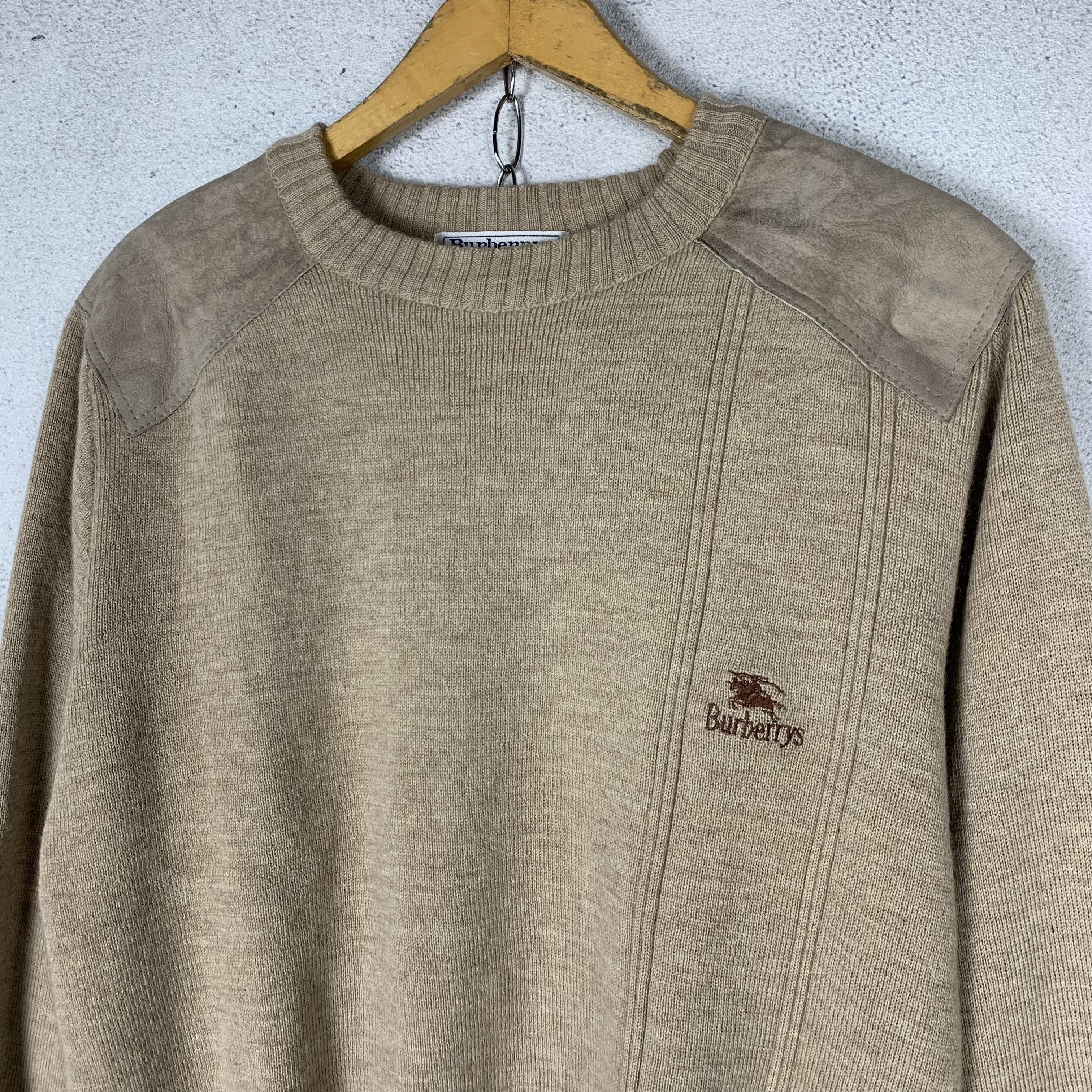 Burberry Vintage Burberry Wool Knit Sweater Jumper Size US M / EU 48-50 / 2 - 5 Thumbnail