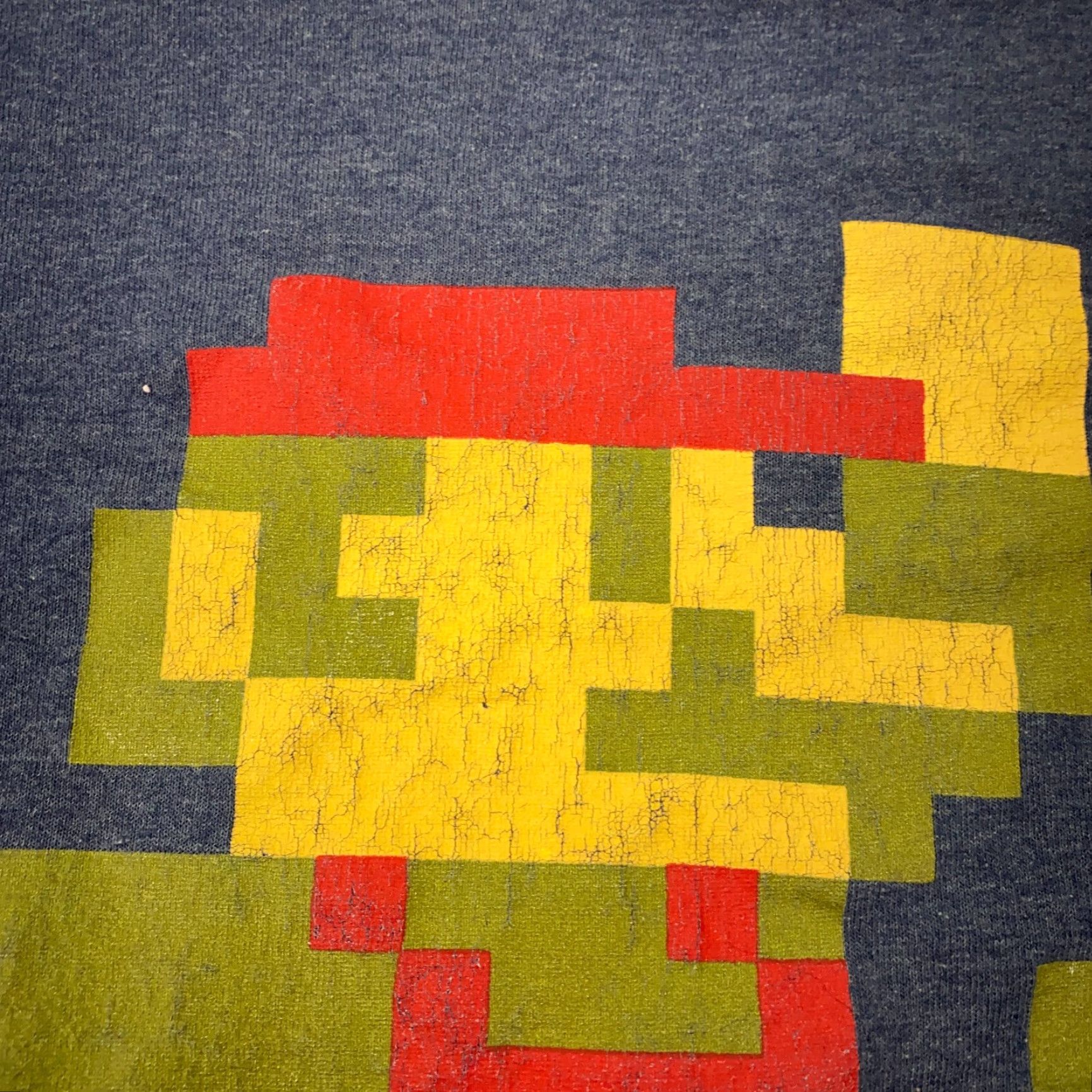 Vintage Super Mario Graphic Tee shirt Mens XL Blue 8 Bit Shirt Mens XL Blue Graphic Print T-Shirt 8 Bit Size US XL / EU 56 / 4 - 3 Thumbnail