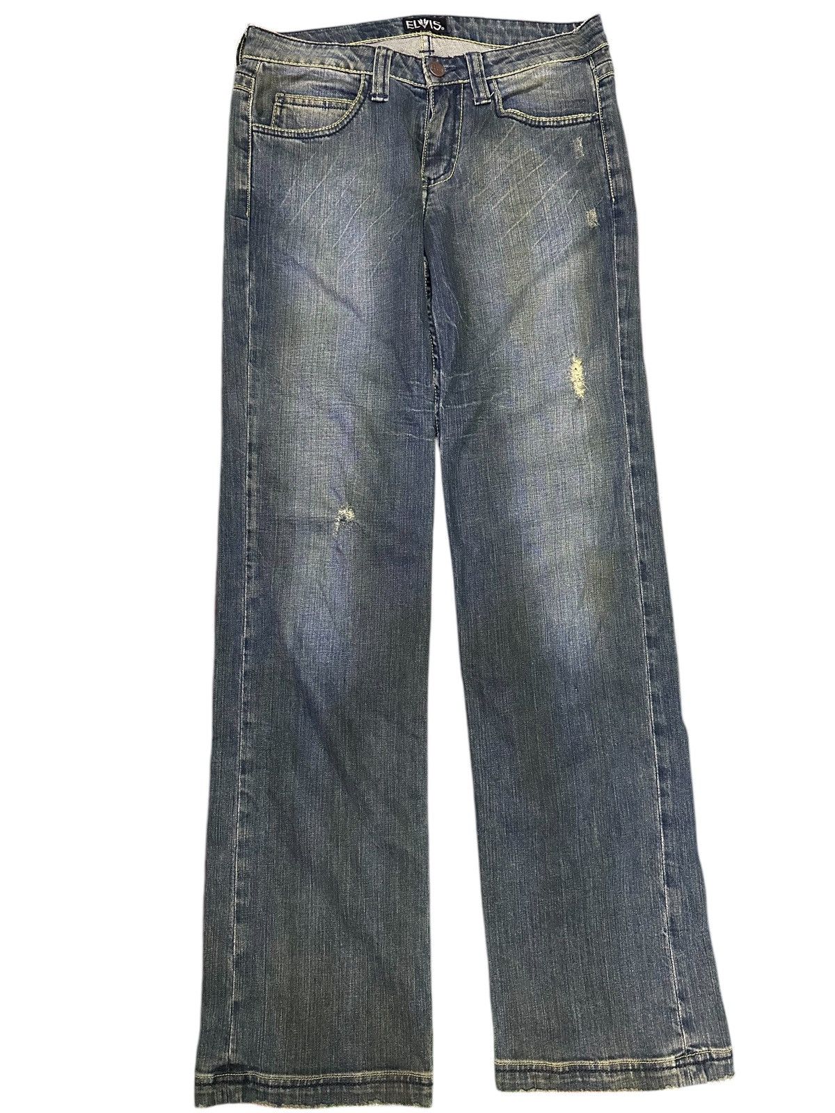 If Six Was Nine Bootcut style Design Flare Elvis Denim 💥 Size US 30 / EU 46 - 1 Thumbnail