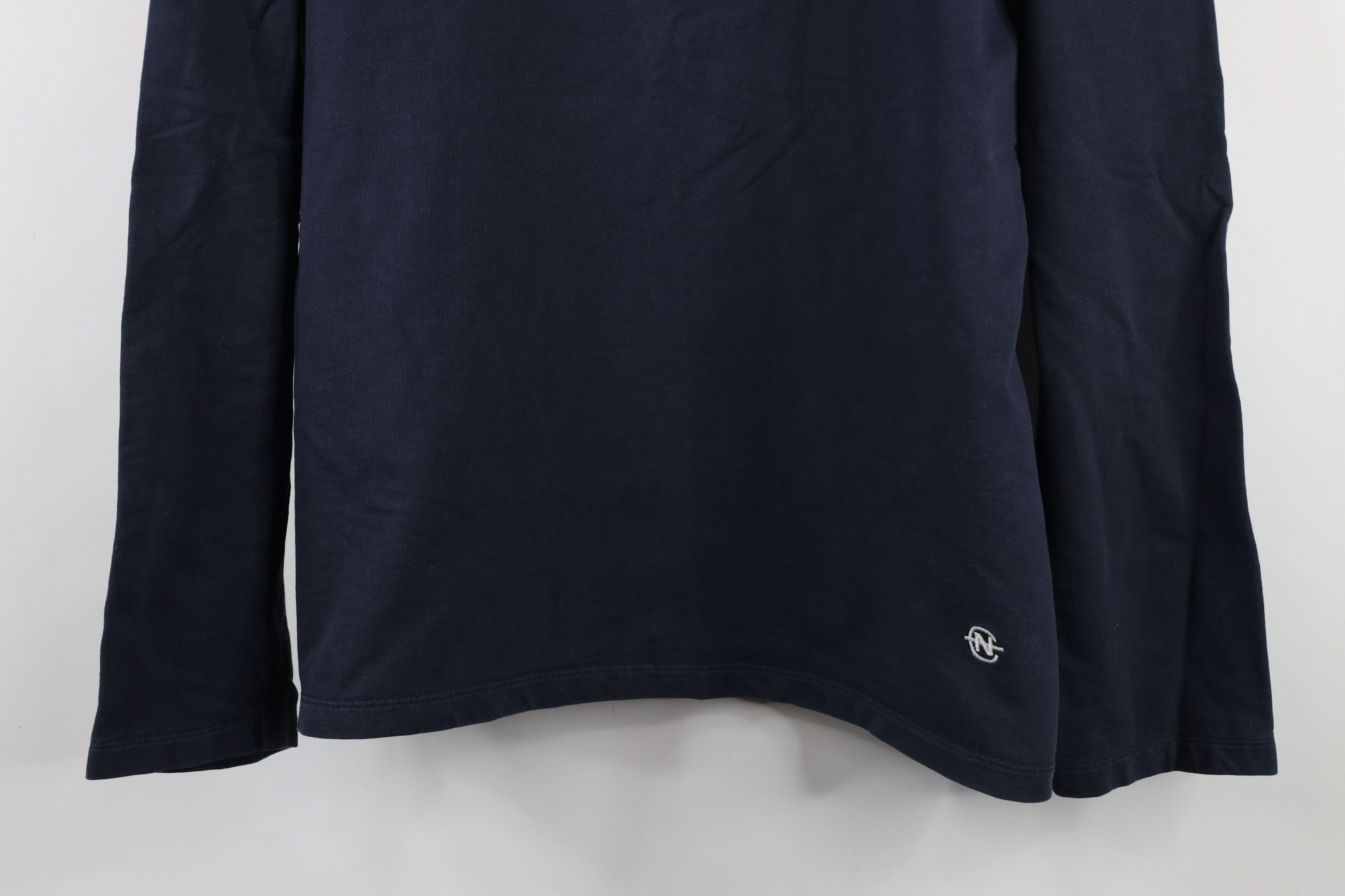 Nautica × Vintage Vintage 90s Nautica Competition Faded Long Sleeve T-Shirt Size US XL / EU 56 / 4 - 3 Thumbnail