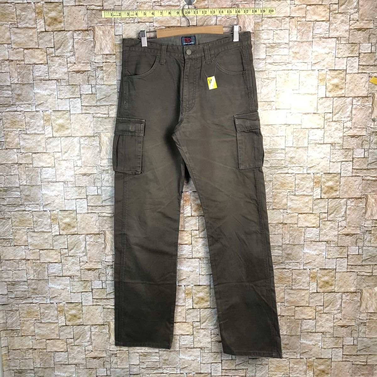 Global Work Global Work Brown Cargo Multipocket Pants #A610 Size US 30 / EU 46 - 1 Thumbnail