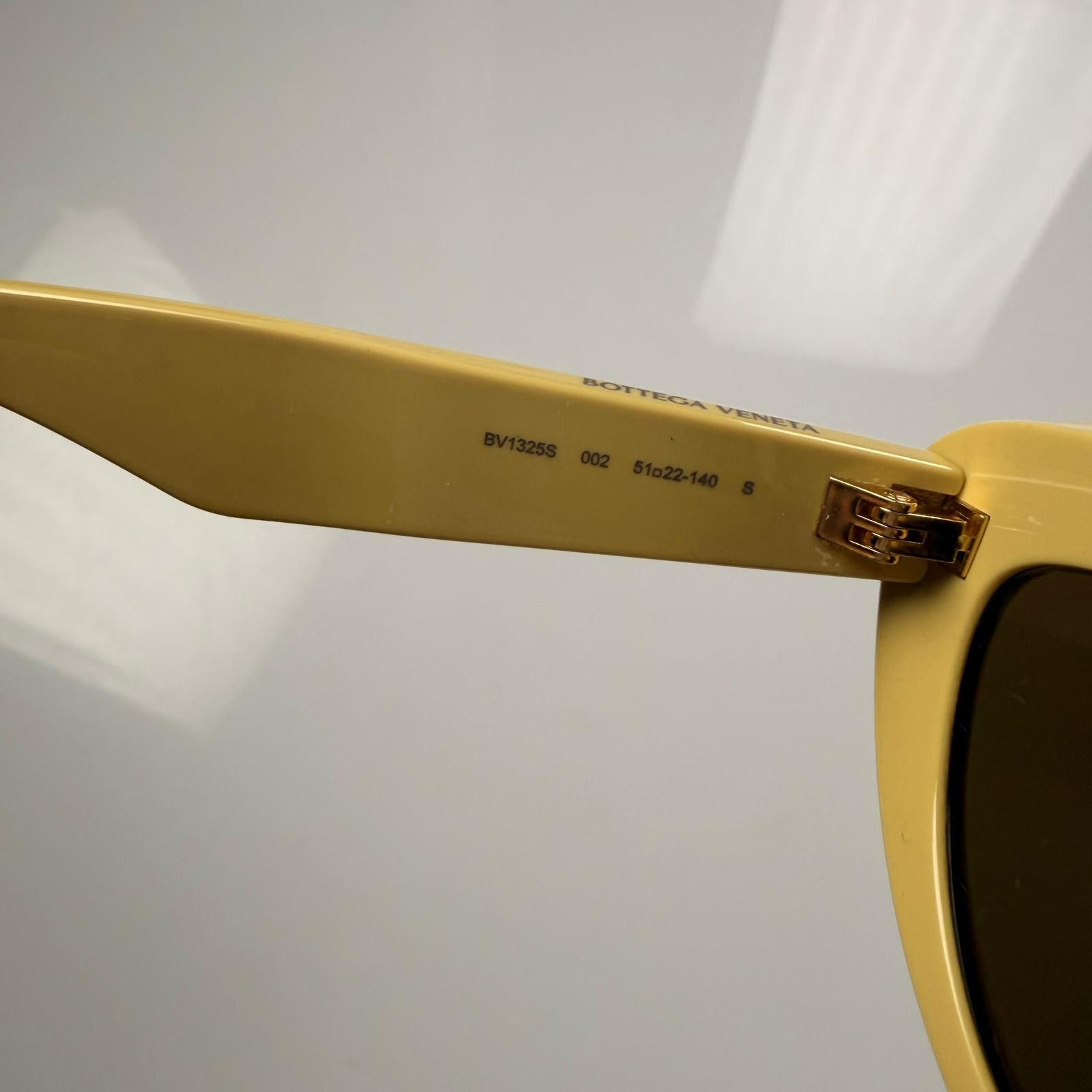 Bottega Veneta Yellow BV1325S Injection Cat Eye Sunglasses Size ONE SIZE - 11 Thumbnail