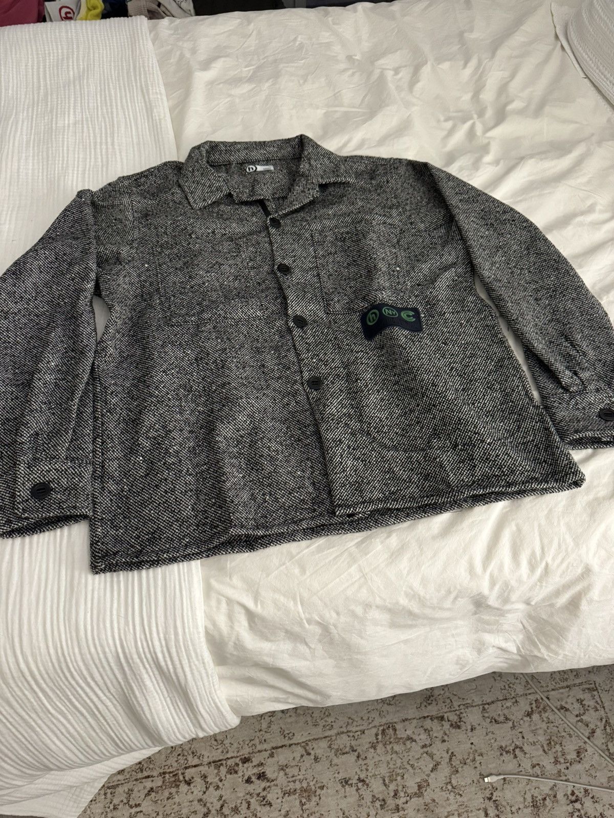 HIDDEN HIDDEN NY 2 Pocket Overshirt (Size Large) Size US L / EU 52-54 / 3 - 3 Thumbnail