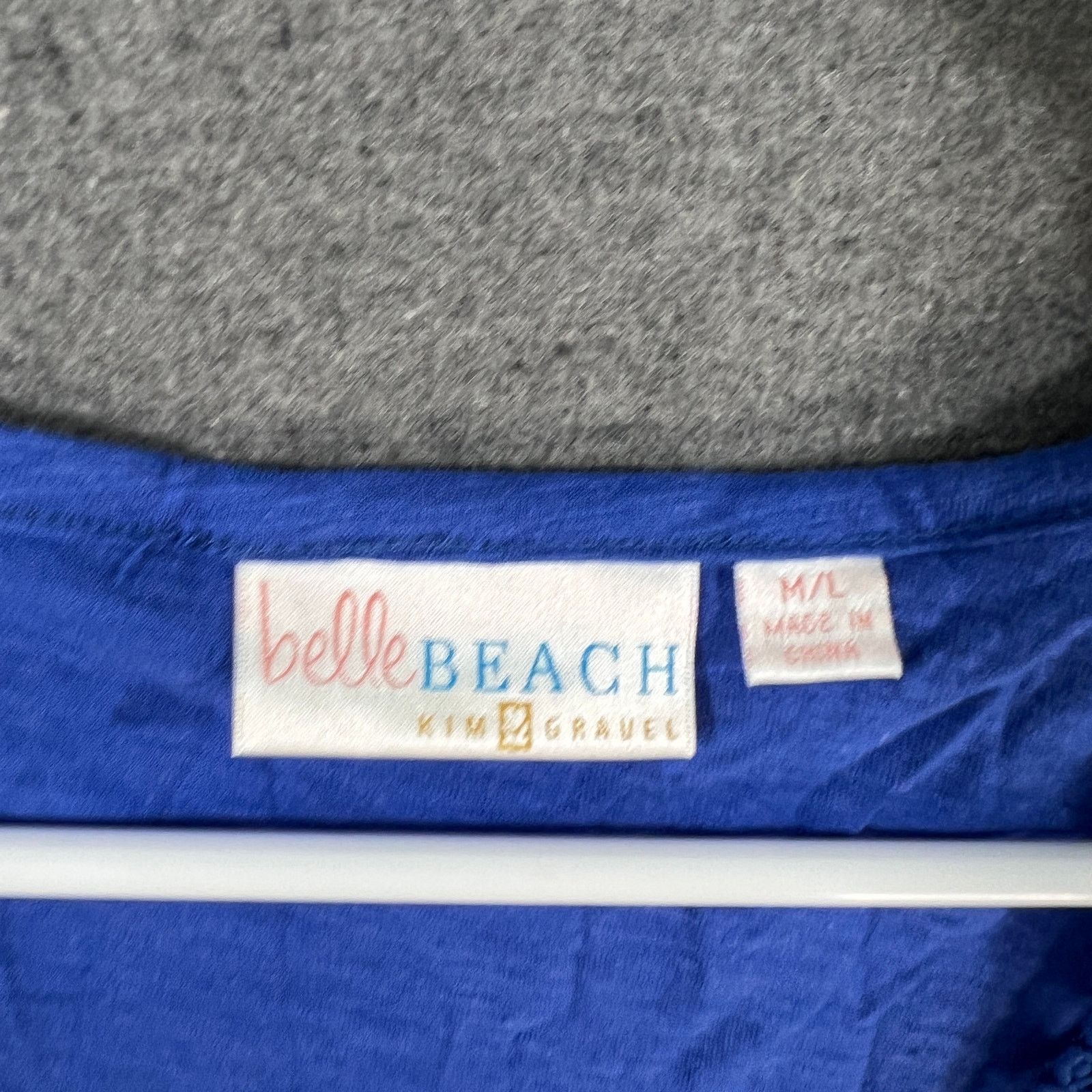 Other Belle Beach by Kim Gravel Regular Slub Knit Tie Front Size M / US 6-8 / IT 42-44 - 3 Thumbnail