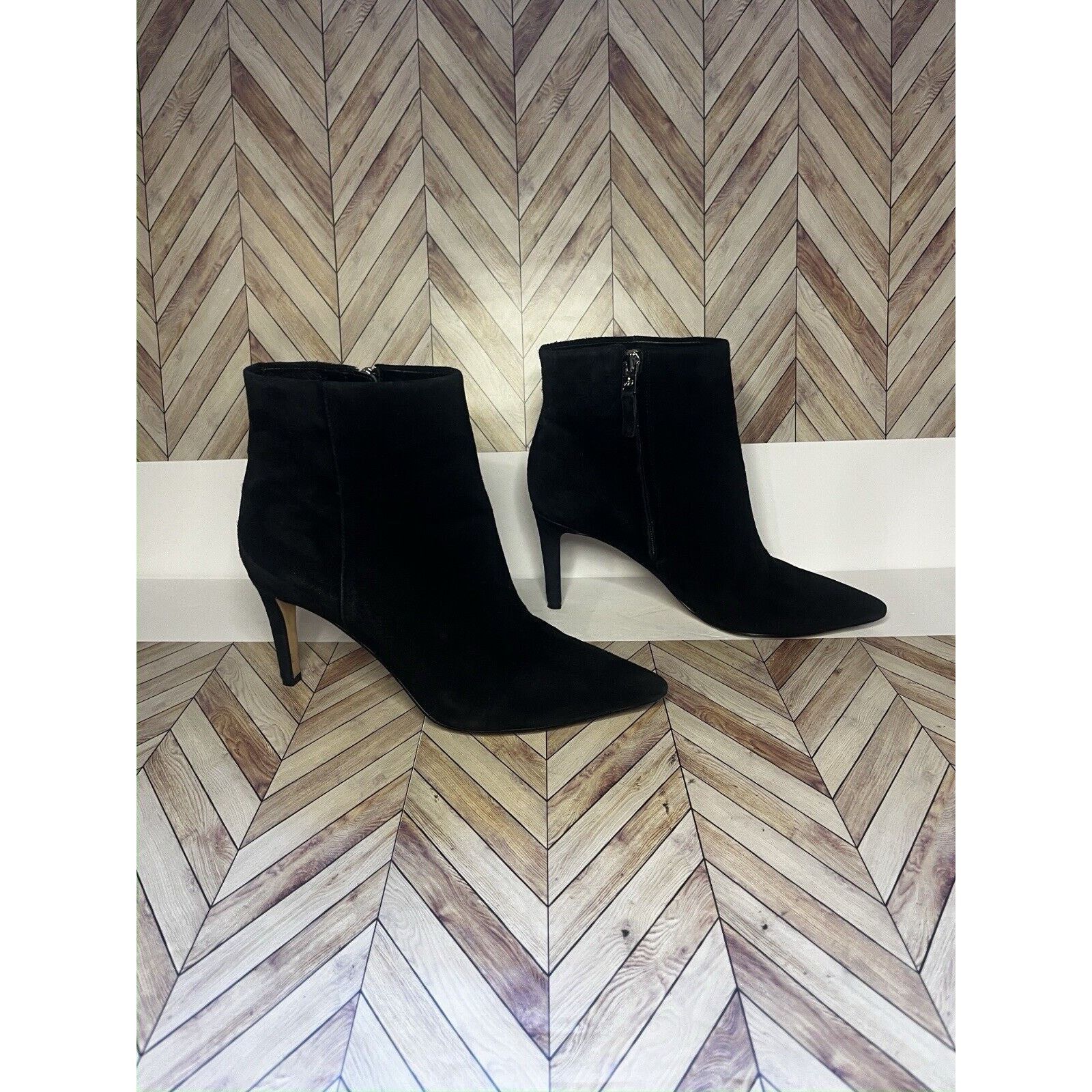 Sam Edelman Sam Edelman Booties Ulissa Womens Sz 7 Suede Ankle Boots Size US 7 / IT 37 - 12 Thumbnail