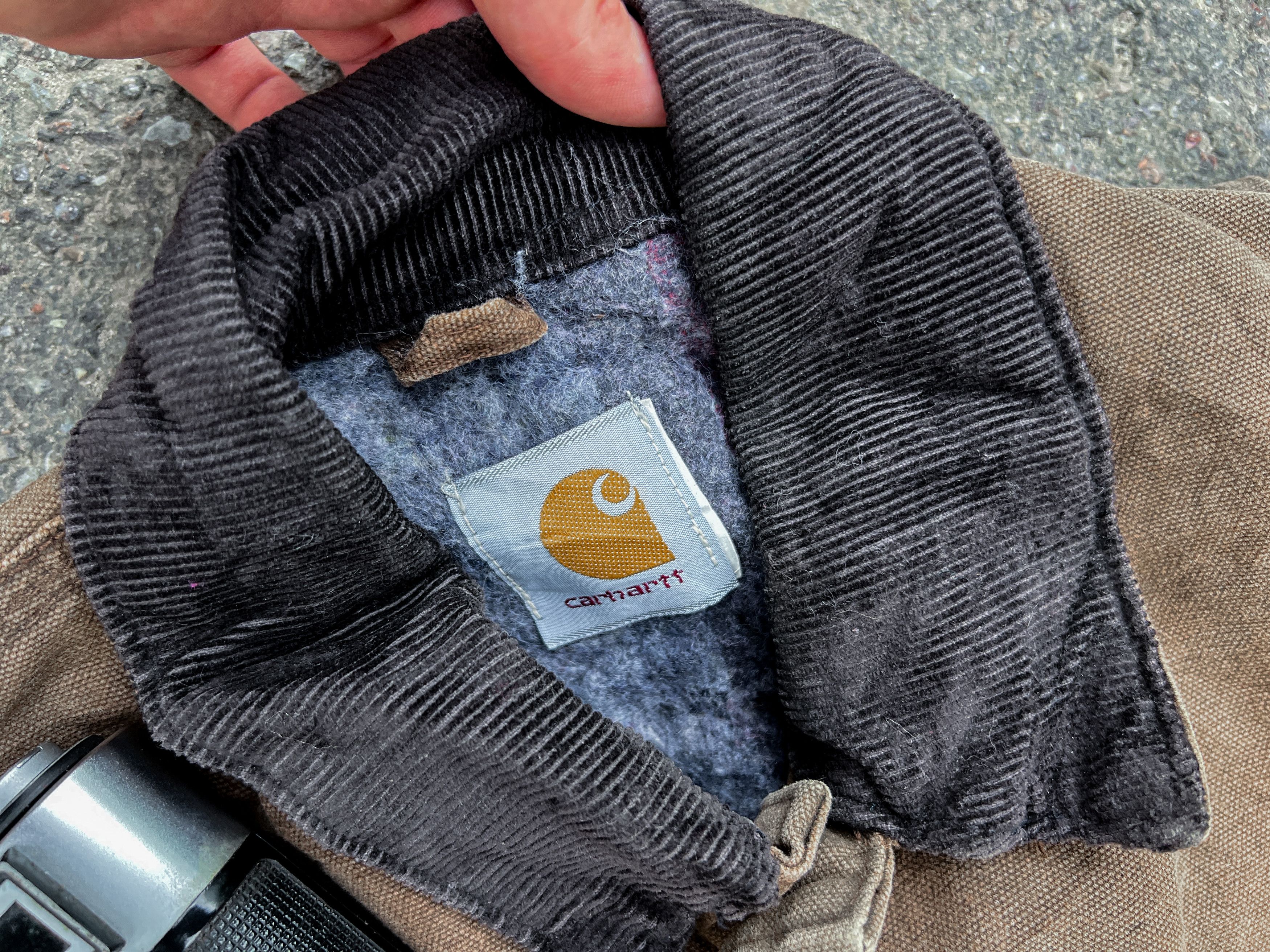 Carhartt 💲RARE💲Vintage Carhartt Chore Jacket Lined Brown M Size Size US M / EU 48-50 / 2 - 4 Thumbnail