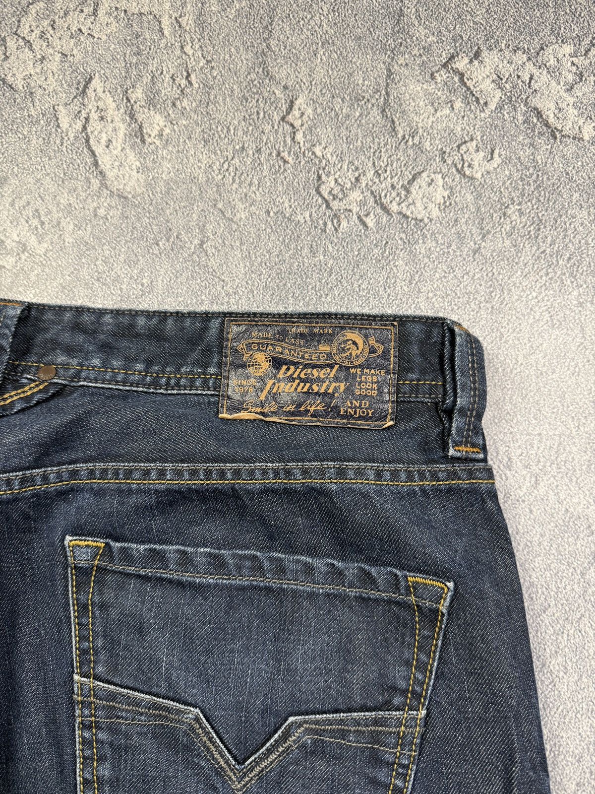 Diesel Vintage Diesel Opium Jeans Size 34 Baggy Crazy 00s USA Size US 34 / EU 50 - 9 Thumbnail