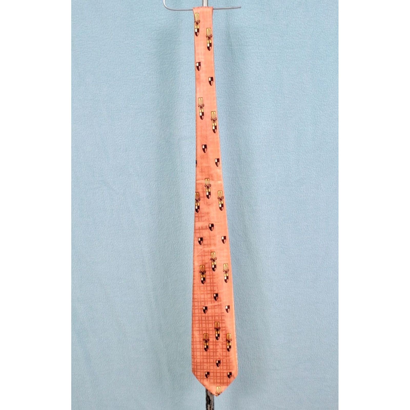 Vintage VTG 1940s Necktie TIE Rayon Orange Men’s 40s Tie Mens Vintage Condition: Great Measurements 51" L 3.5" W Size ONE SIZE - 4 Thumbnail