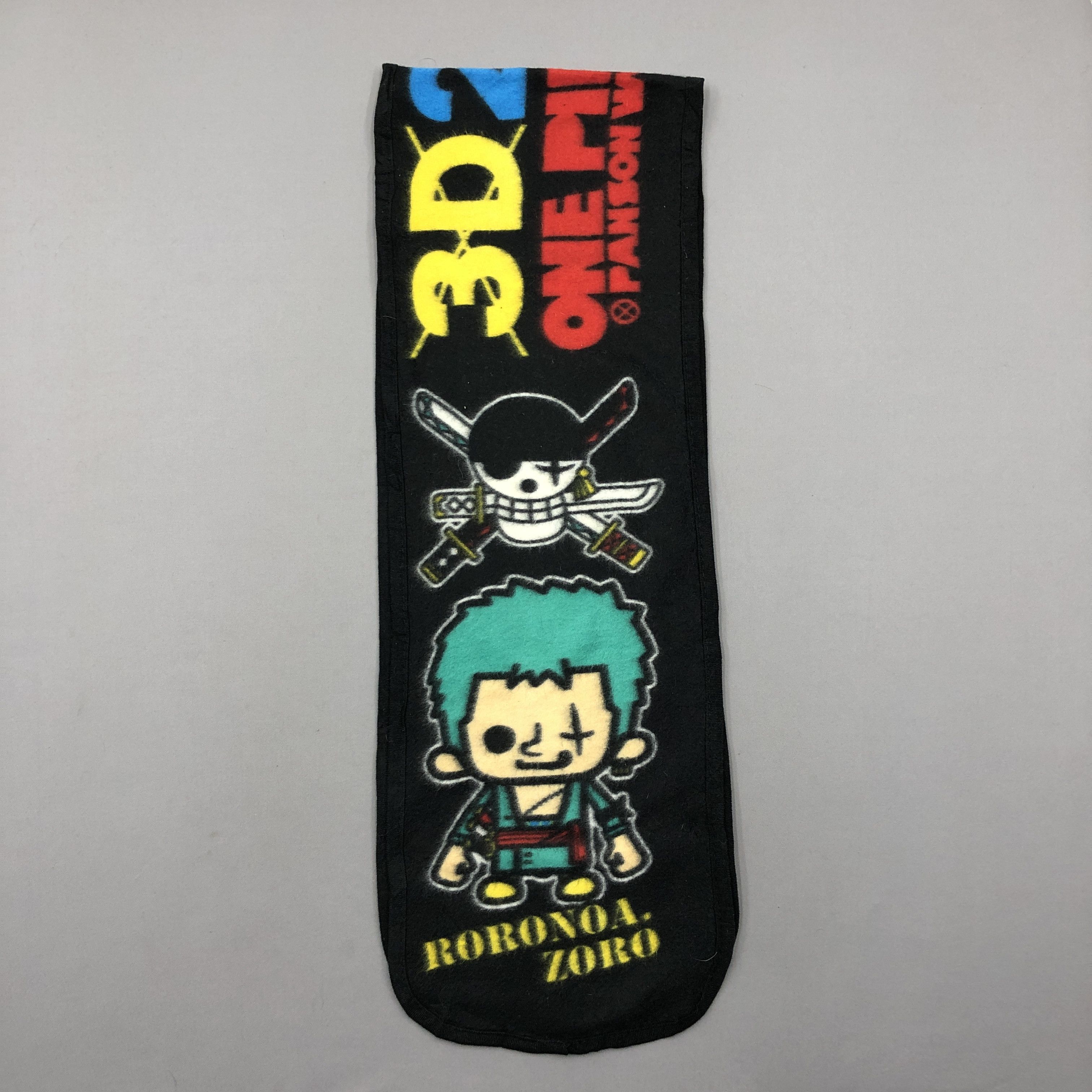 Anime Vintage One Piece Scarf Muffler Wool Fleece Winter Scarves Size ONE SIZE - 4 Thumbnail