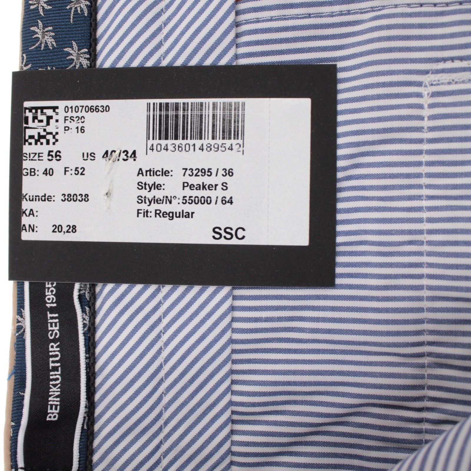 Hiltl Hiltl New with tags Chino Size 40 US In Beige Size US 40 / EU 56 - 5 Thumbnail