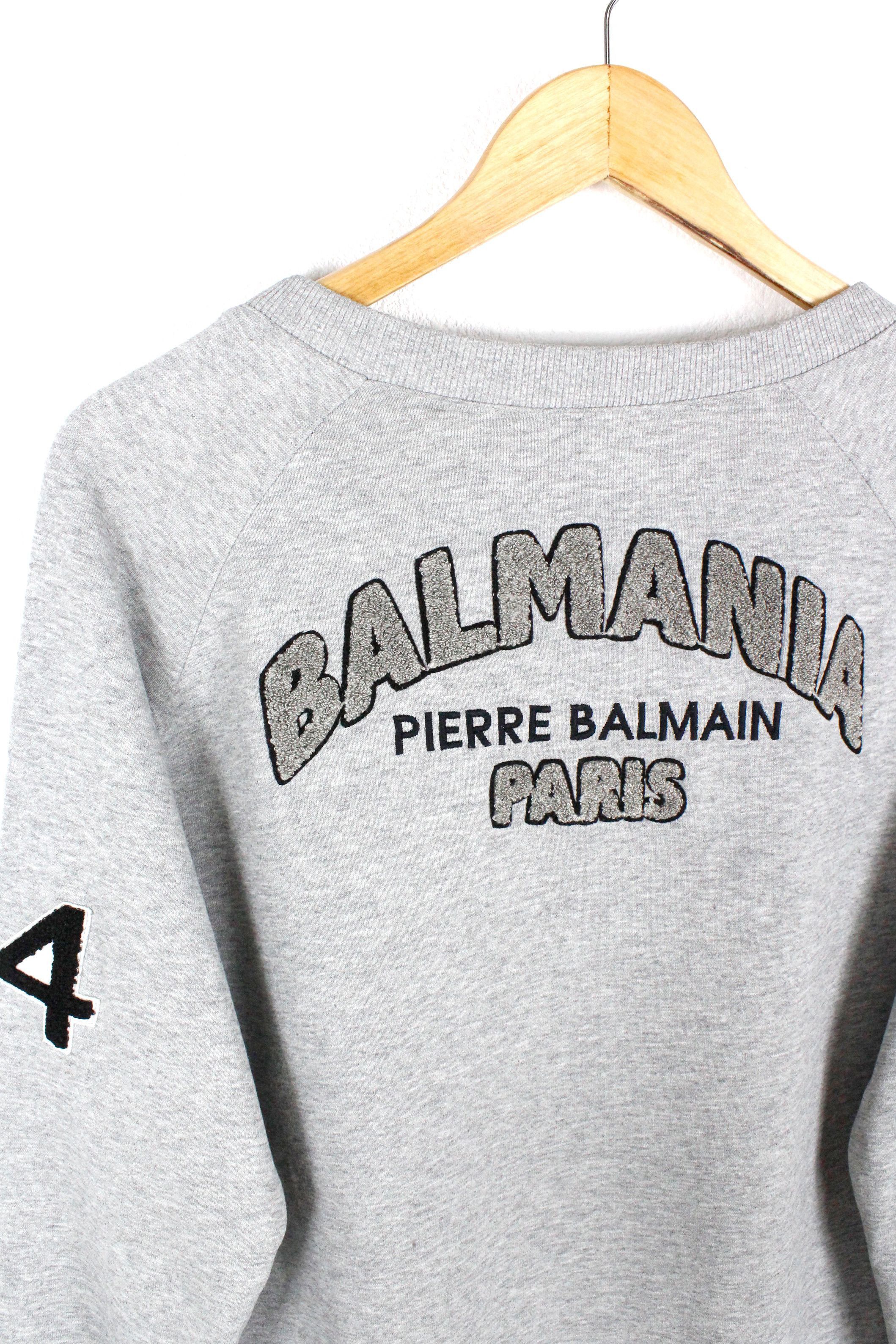 Pierre Balmain Pierre Balmain Balmania Paris 44 Applique Logo Sweatshirt Size US S / EU 44-46 / 1 - 6 Thumbnail