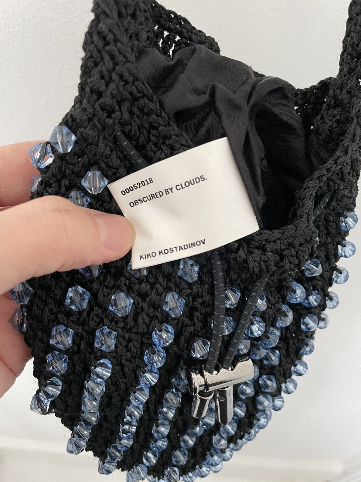 Kiko Kostadinov Obscured by Clouds Crochet Bag | Grailed