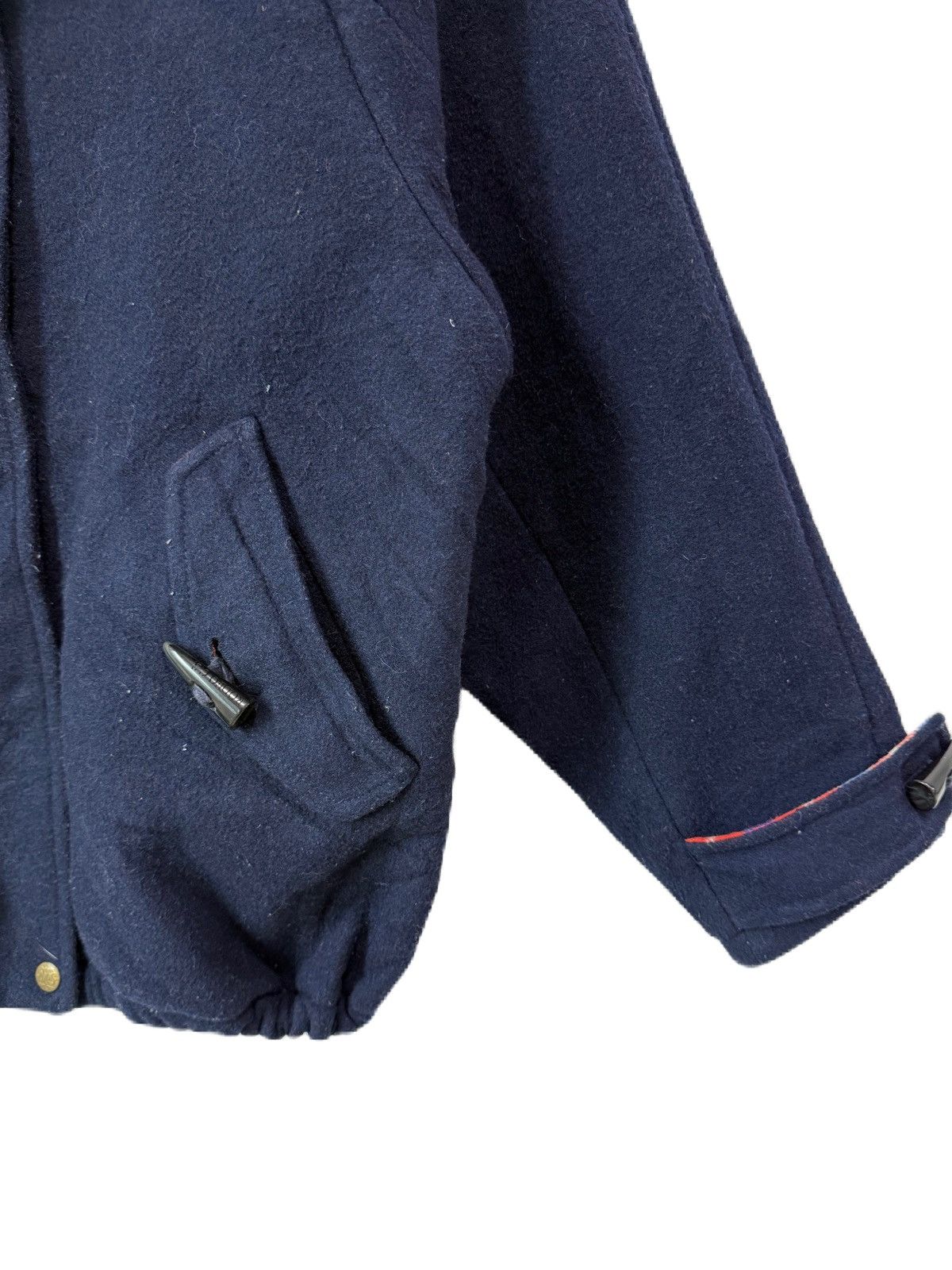 Toyo Enterprises Japan Brand Rodeo Crown Zipper Wool Jacket With Hoodies Size US M / EU 48-50 / 2 - 4 Thumbnail