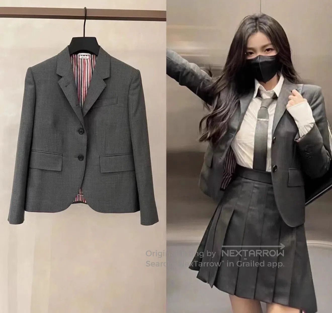 Thom Browne Thom Browne Women's Blazer. Size S / US 4 / IT 40 - 3 Thumbnail