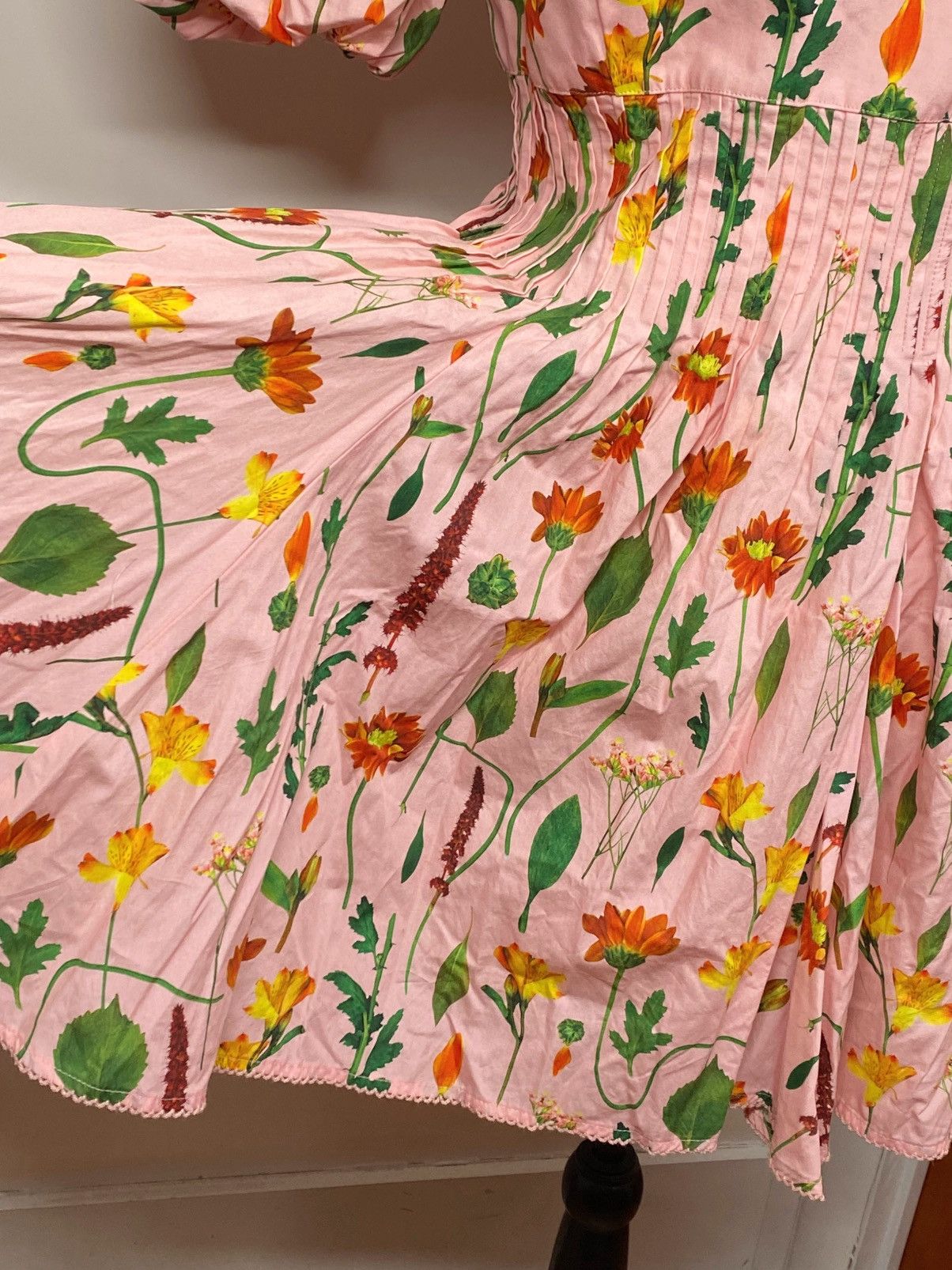 AGUA by Agua Bendita Agua by Agua Bendita Carmelo Floral Cotton Minidress size M Size M / US 6-8 / IT 42-44 - 12 Thumbnail