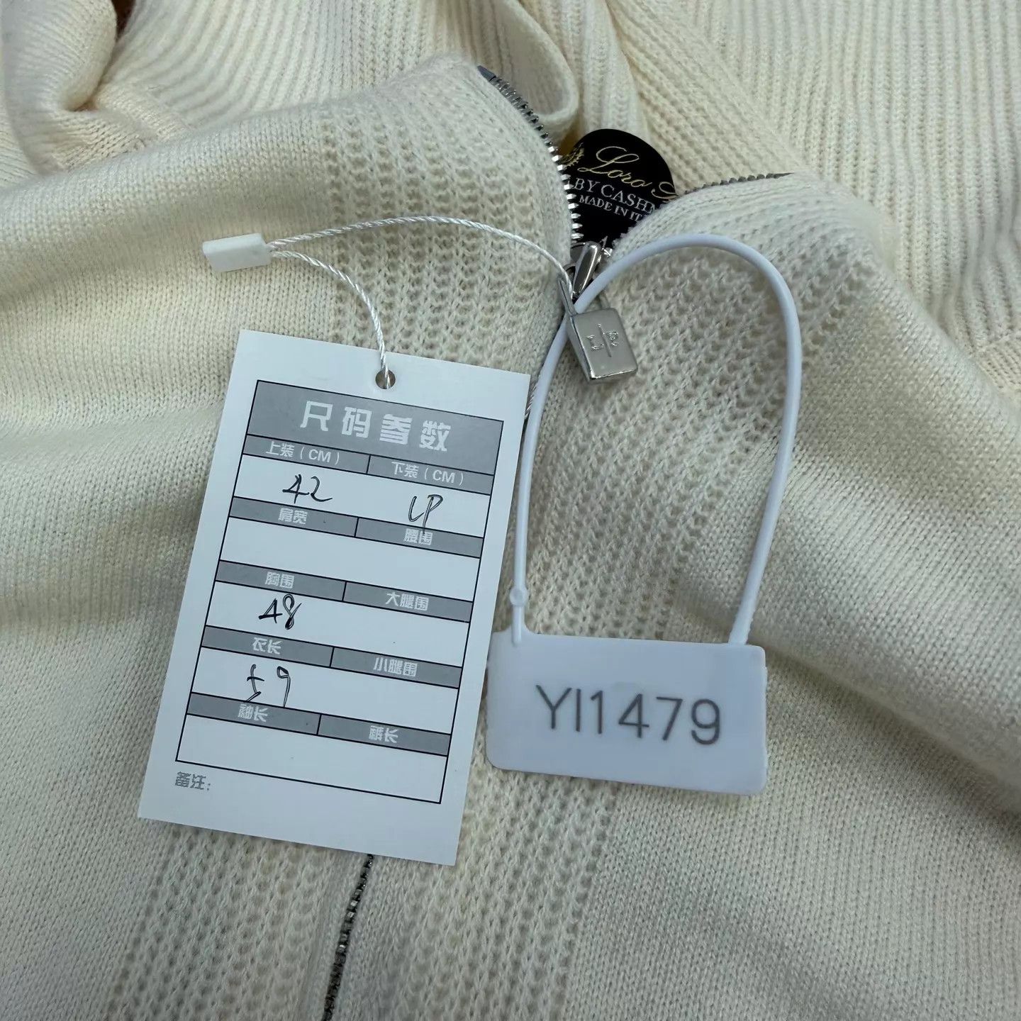 Loro Piana Loro Piana Cashmere Zip Jacket 42 dbk Near Mint Size M / US 6-8 / IT 42-44 - 9 Thumbnail