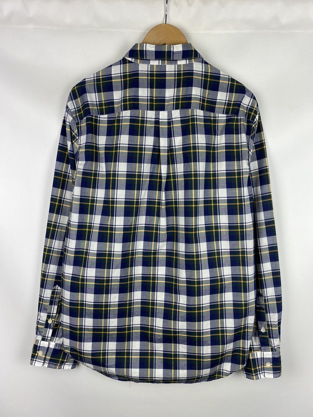 Albam Albam men’s long sleeve checked button up shirt size 3 Size US L / EU 52-54 / 3 - 15 Thumbnail