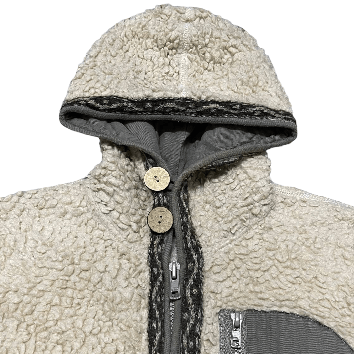 Sierra Designs Vintage Sierra Designs Fleece Hooded Vest Sherpa Size US M / EU 48-50 / 2 - 3 Thumbnail