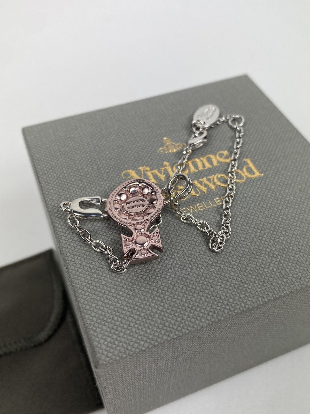 Vivienne Westwood Vivienne Westwood Encrusted Orb Bracelet Size ONE SIZE - 6 Thumbnail