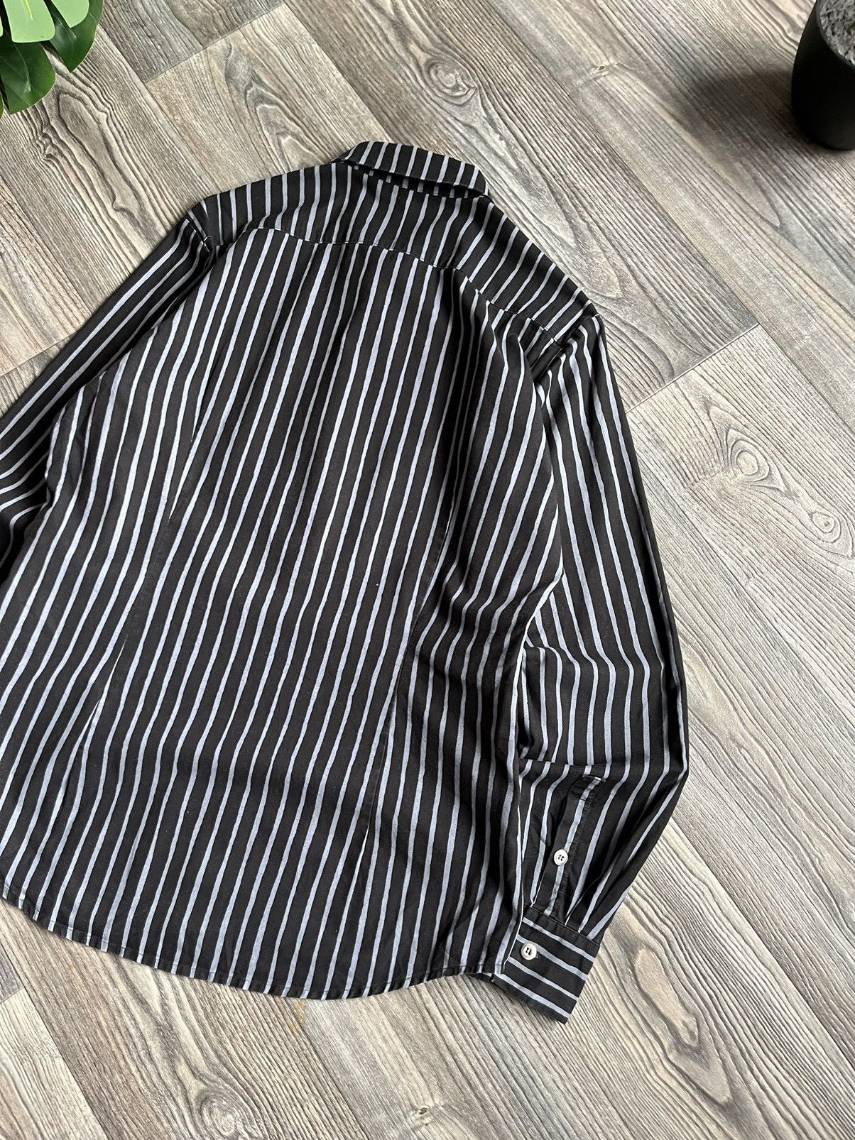 Marimekko × Vintage MARIMEKKO VINTAGE RARE STRIPED JAPANESE GRUNGE CLASSIC SHIRT Size US M / EU 48-50 / 2 - 6 Thumbnail