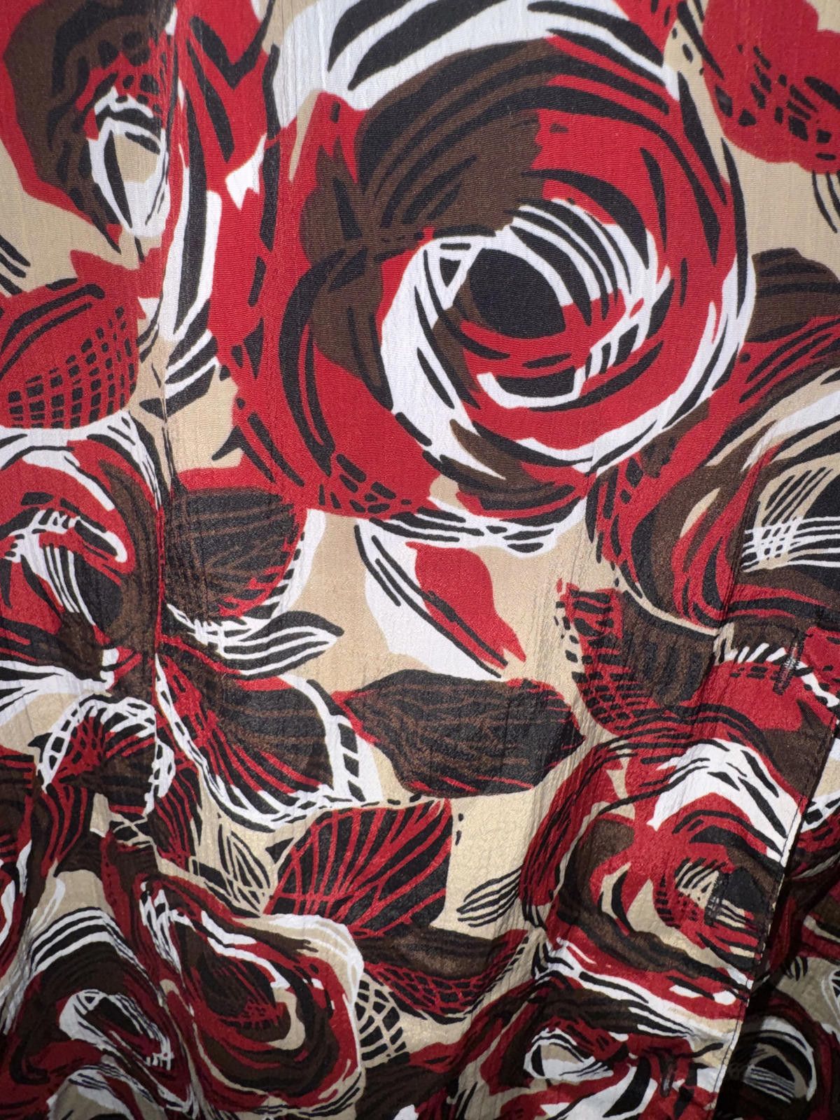 Other Donkenny Classics XL Floral Print Button-Up Shirt Size XL / US 12-14 / IT 48-50 - 3 Thumbnail