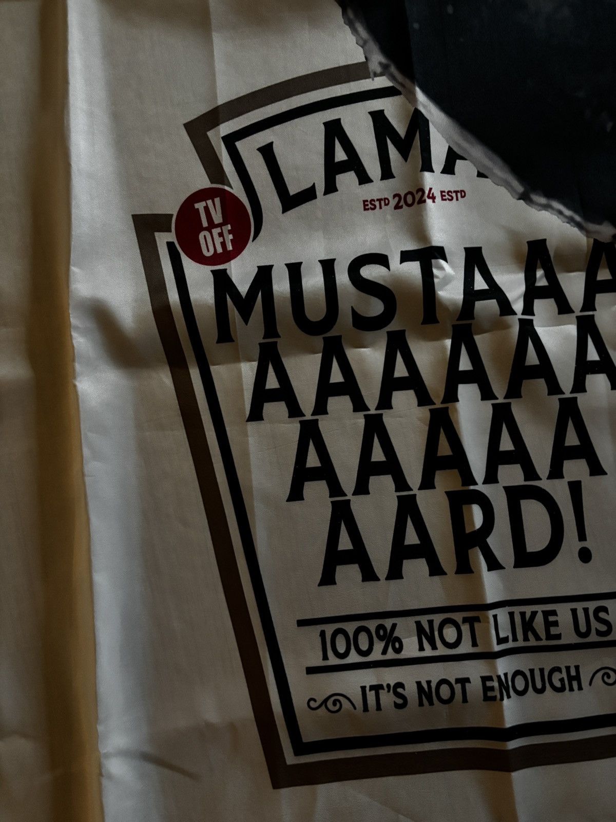 Vintage KENDRICK LAMAR MUSTARD CUSTOM Size ONE SIZE - 11 Thumbnail