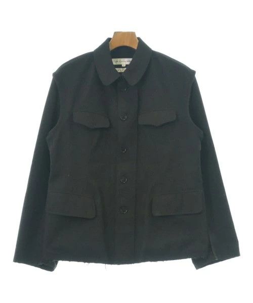Comme des Garcons SHIRT Jacket Blouson Wool Polyester Button Up Plain Black Size US S / EU 44-46 / 1 - 1 Thumbnail