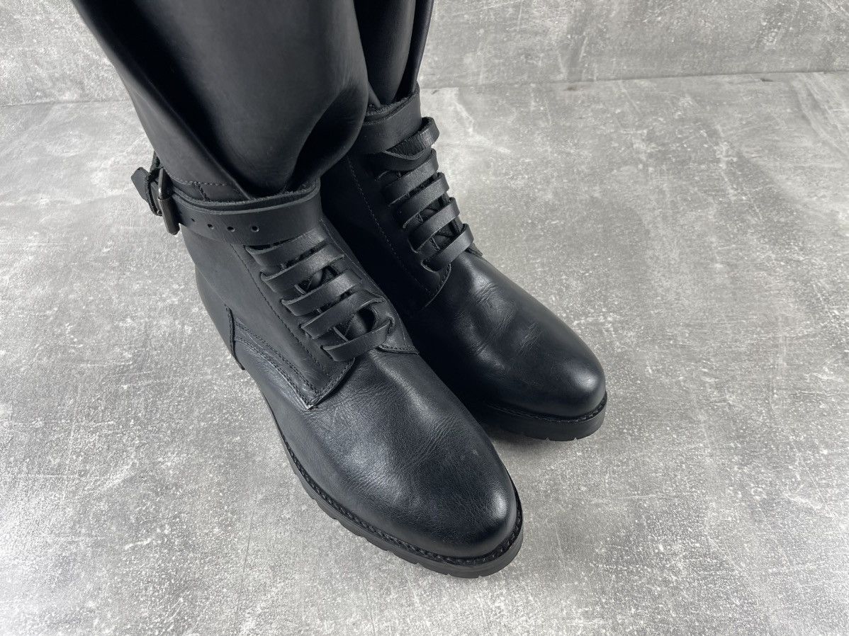 Polo Ralph Lauren Polo Ralph Lauren Officer Riding Boots Black Leather Vibram Size US 9 / IT 39 - 3 Thumbnail