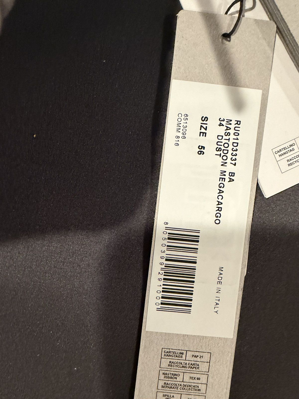 Rick Owens Rick Owens cargo pants. 56/38-40. $1290 Size US 40 / EU 56 - 7 Thumbnail