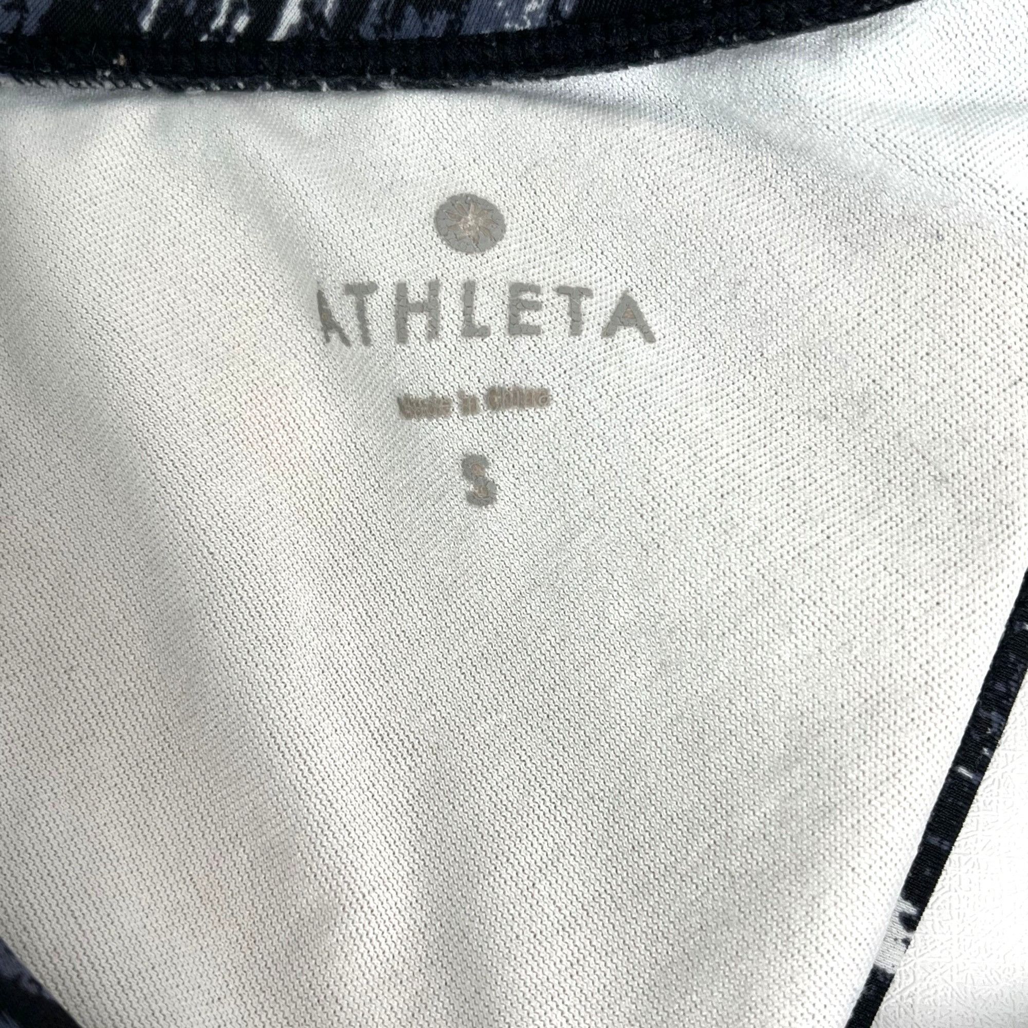 Athleta Athleta Sports Athletic Bra Sz. S Black & White Print Size S / US 4 / IT 40 - 2 Thumbnail