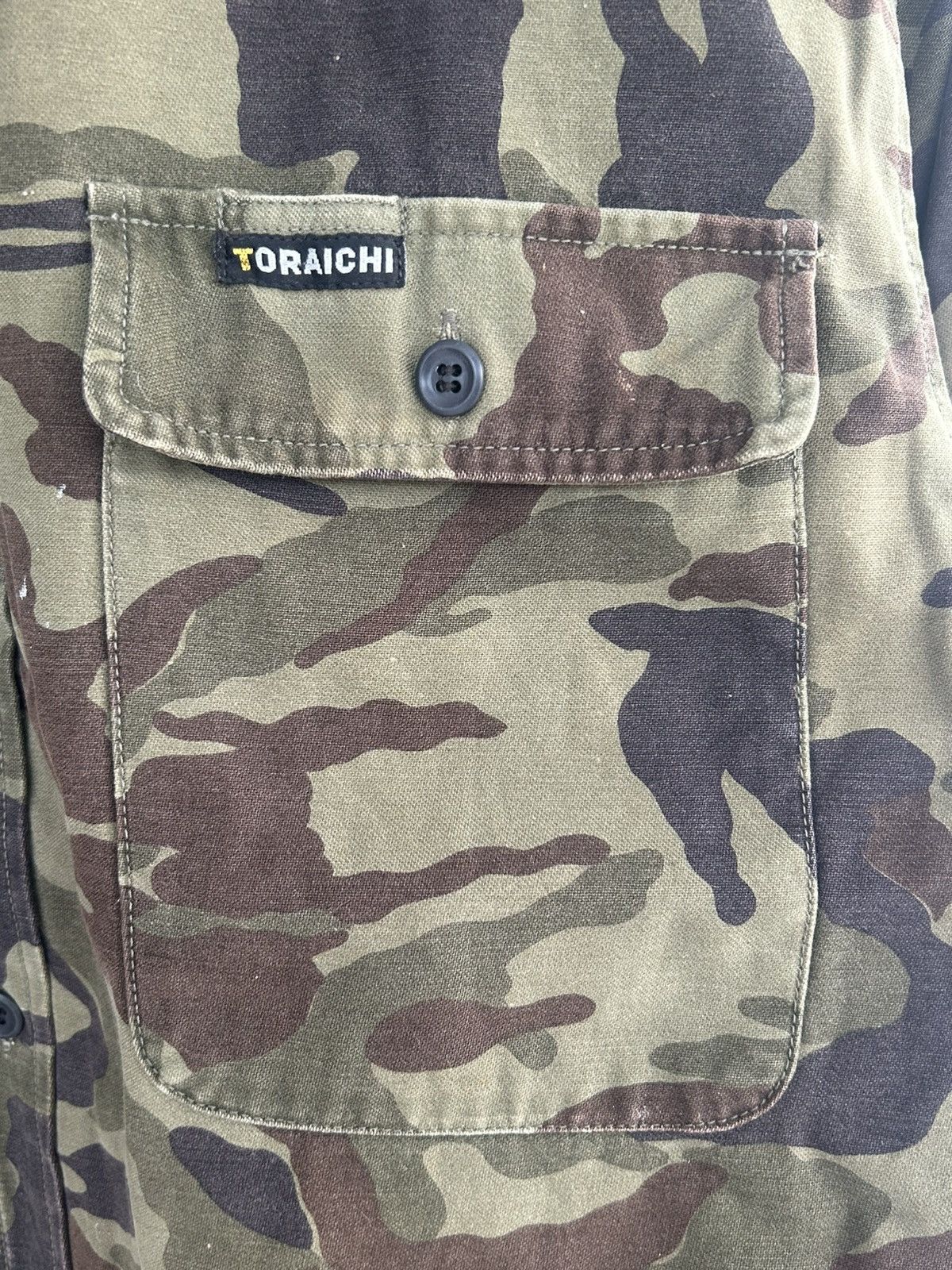 Japanese Brand Toraichi Japan Camo Workshirt Size US L / EU 52-54 / 3 - 4 Thumbnail